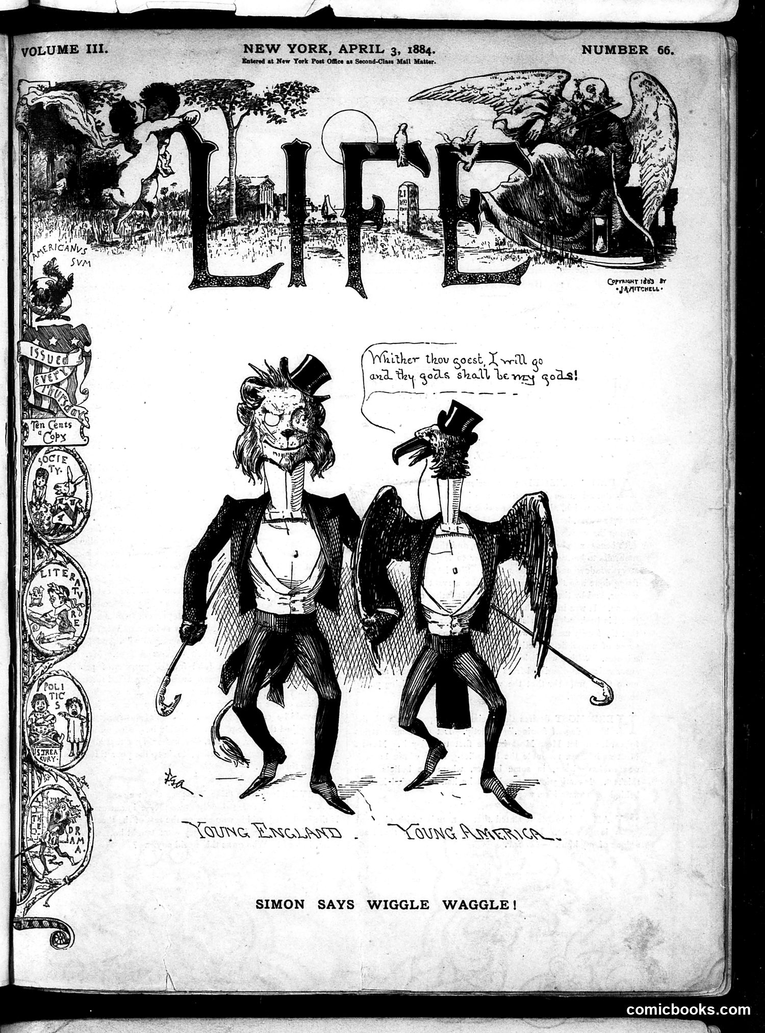 Life — April 3, 1884
