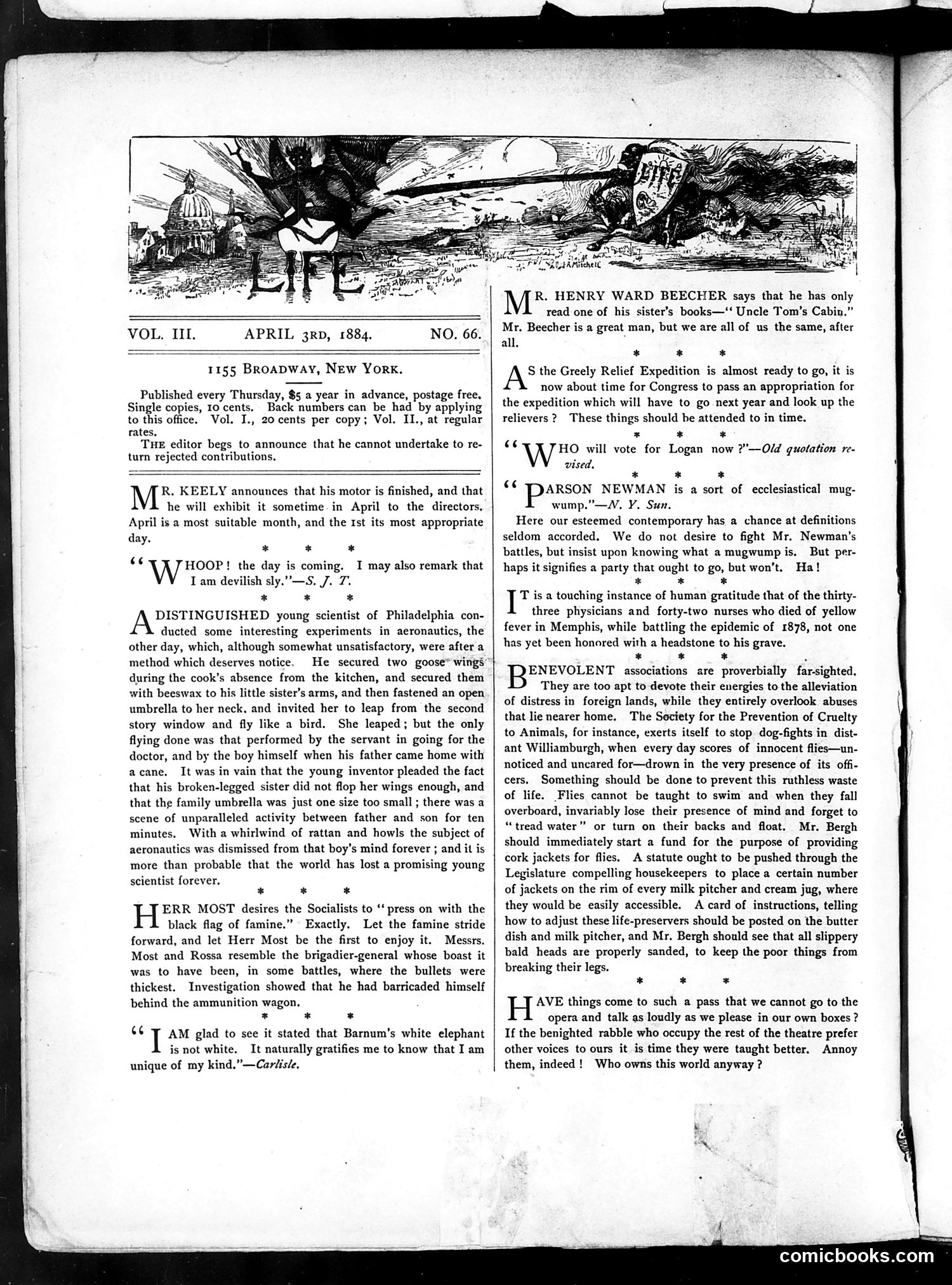 Life — April 3, 1884 — page 2 of 16