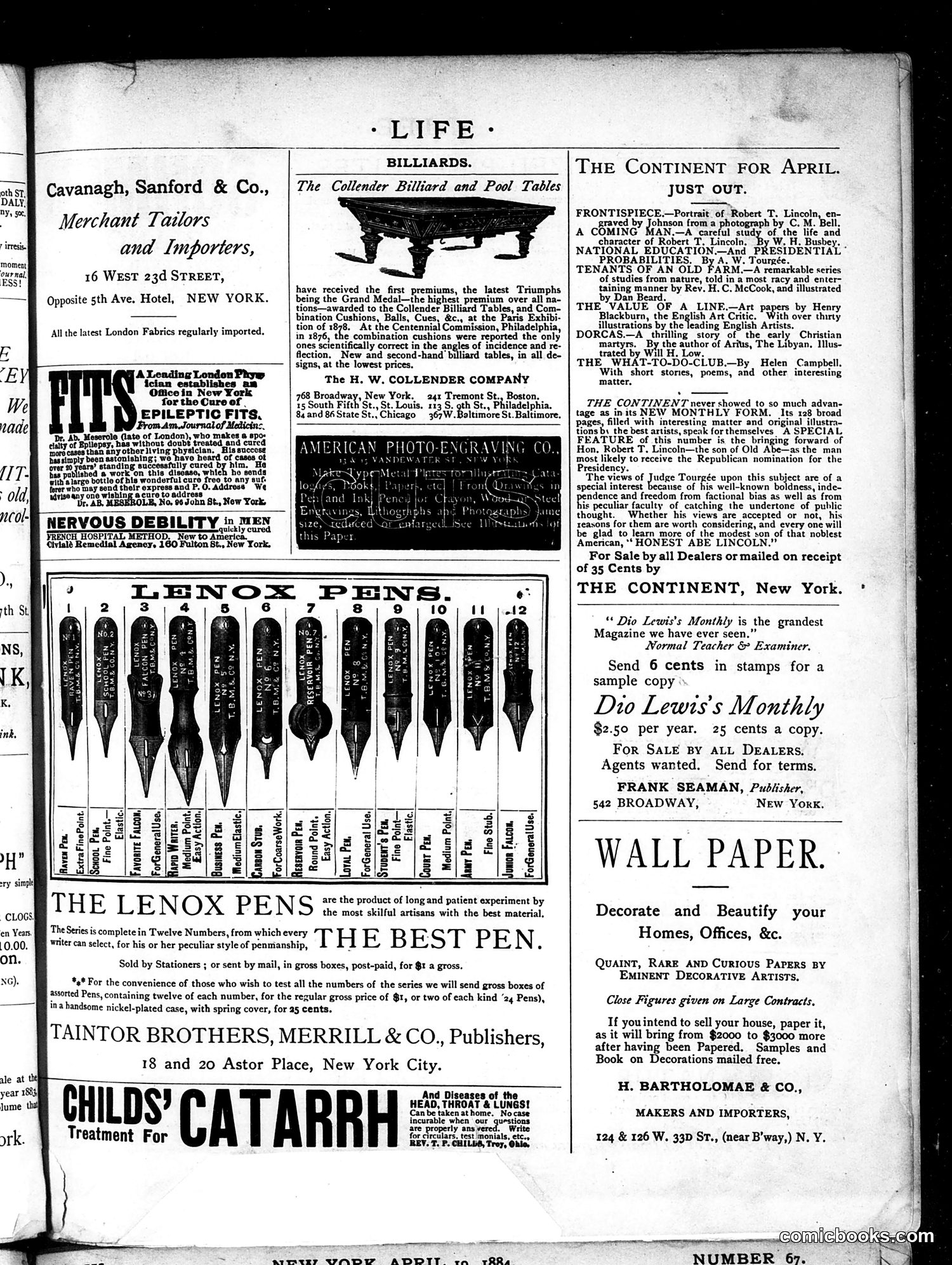Life — April 3, 1884 — page 15 of 16