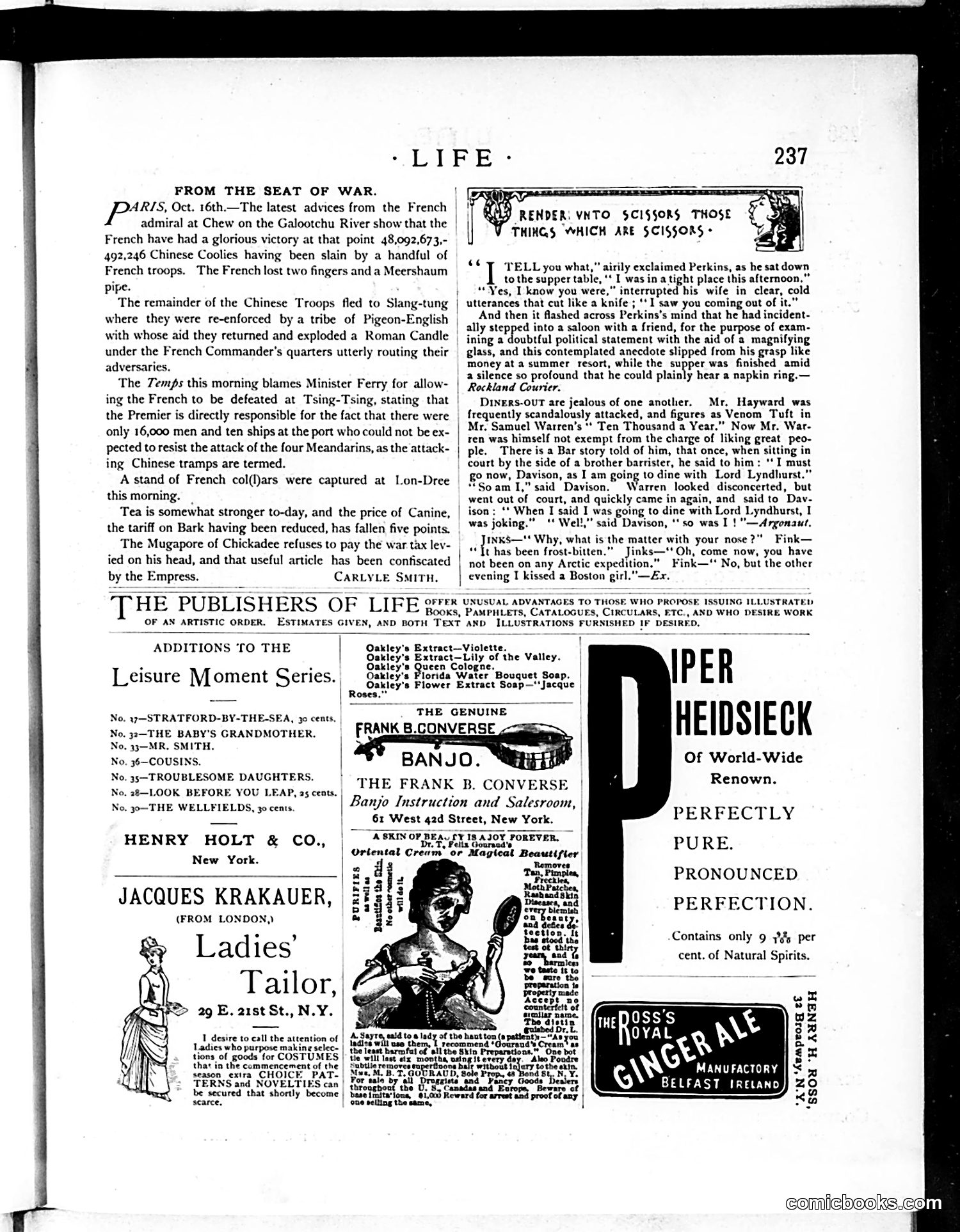 Life — October 23, 1884 — page 13 of 16