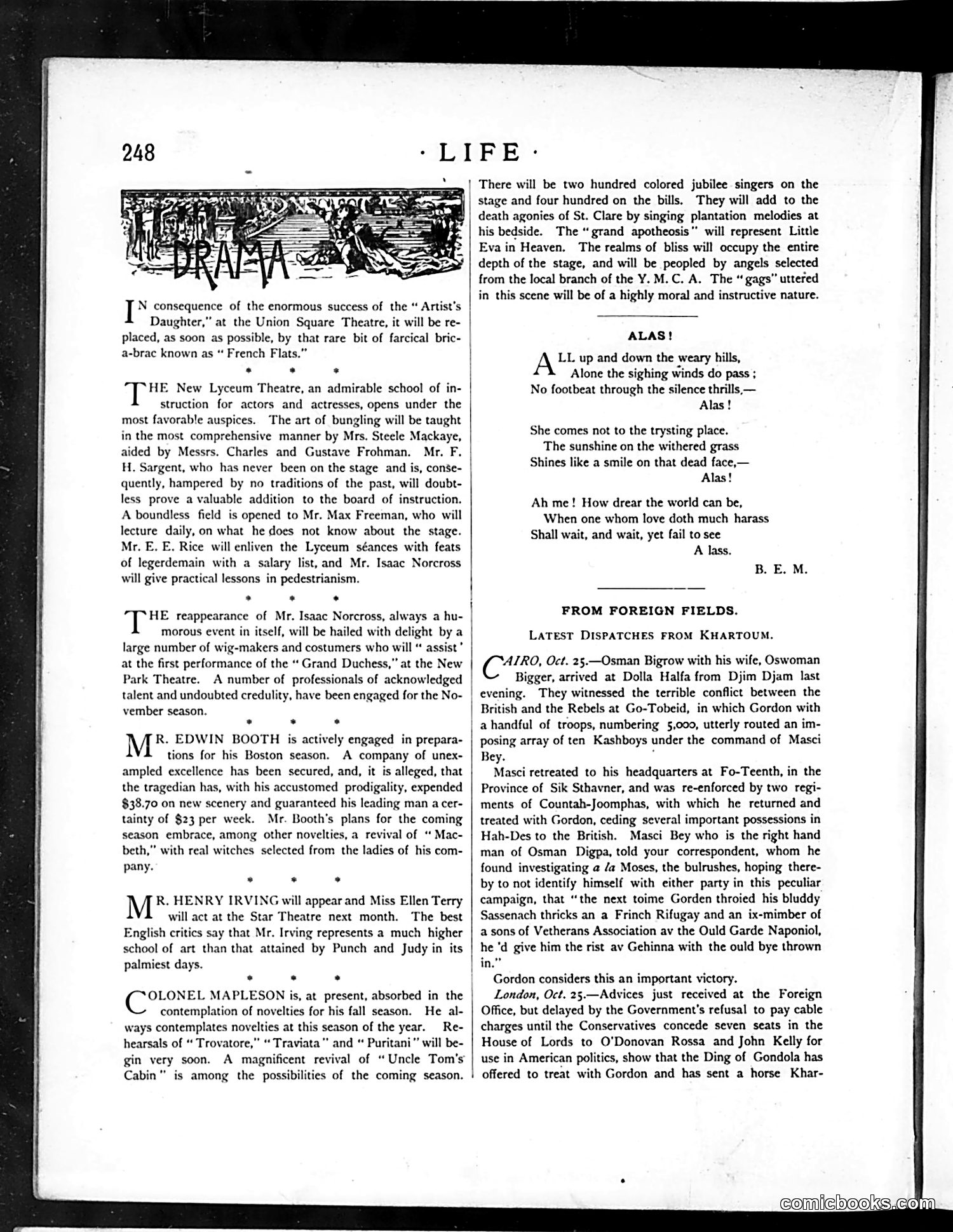 Life — October 30, 1884 — page 10 of 16