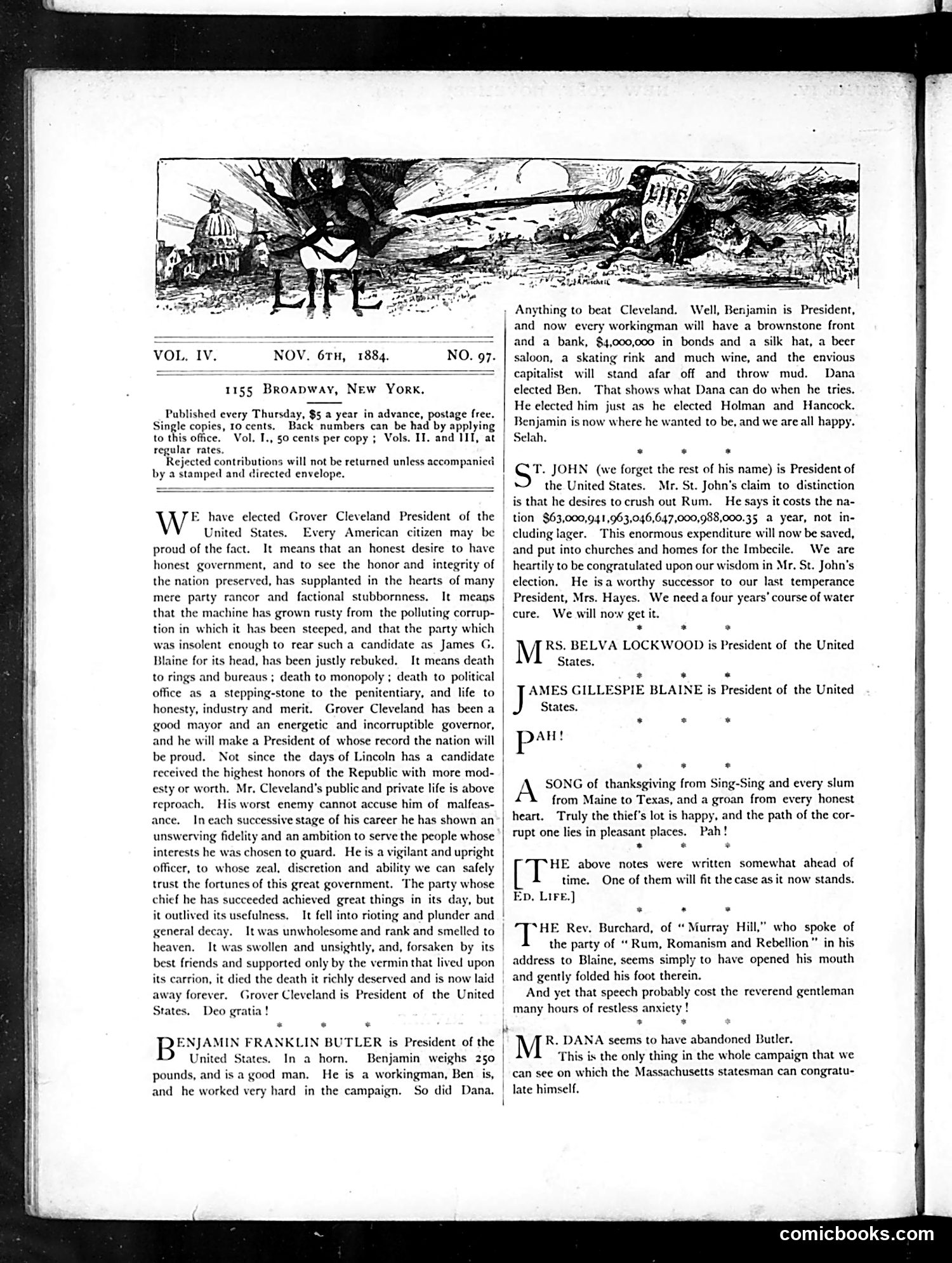 Life — November 6, 1884 — page 2 of 16