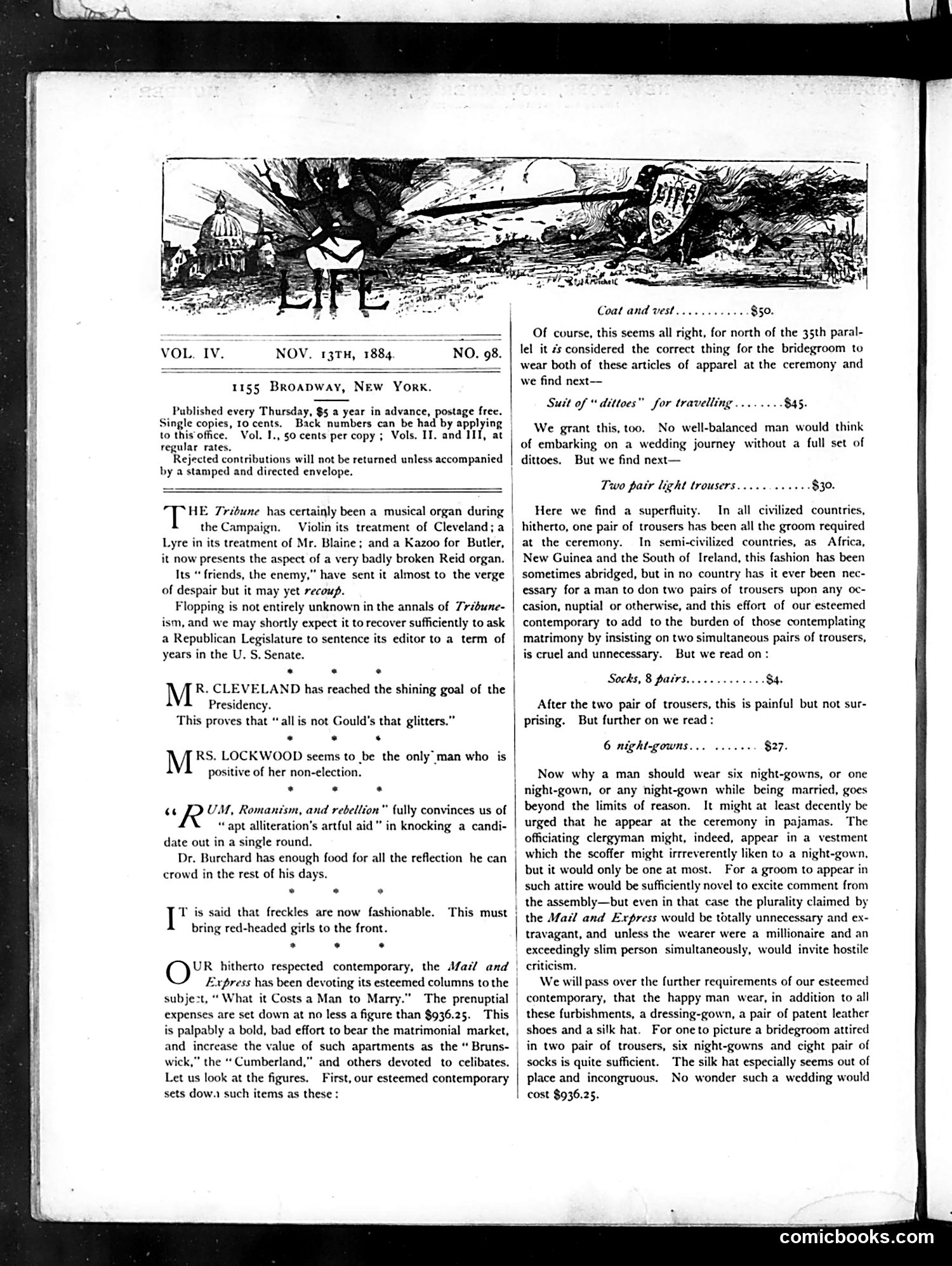 Life — November 13, 1884 — page 2 of 16