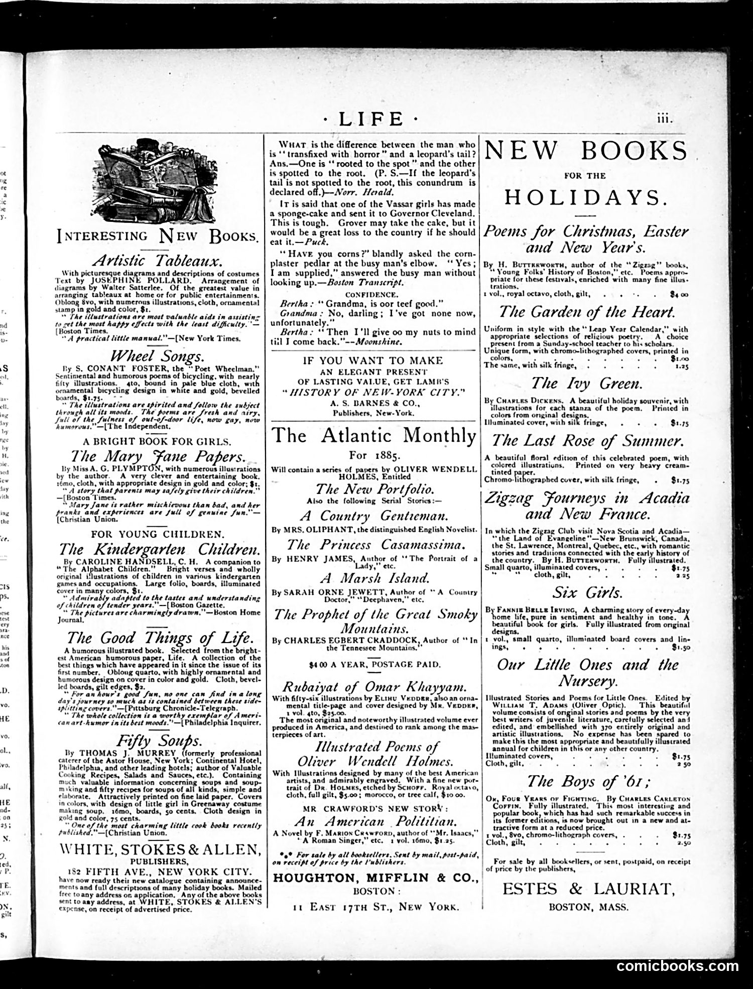 Life — December 11, 1884 — page 23 of 28