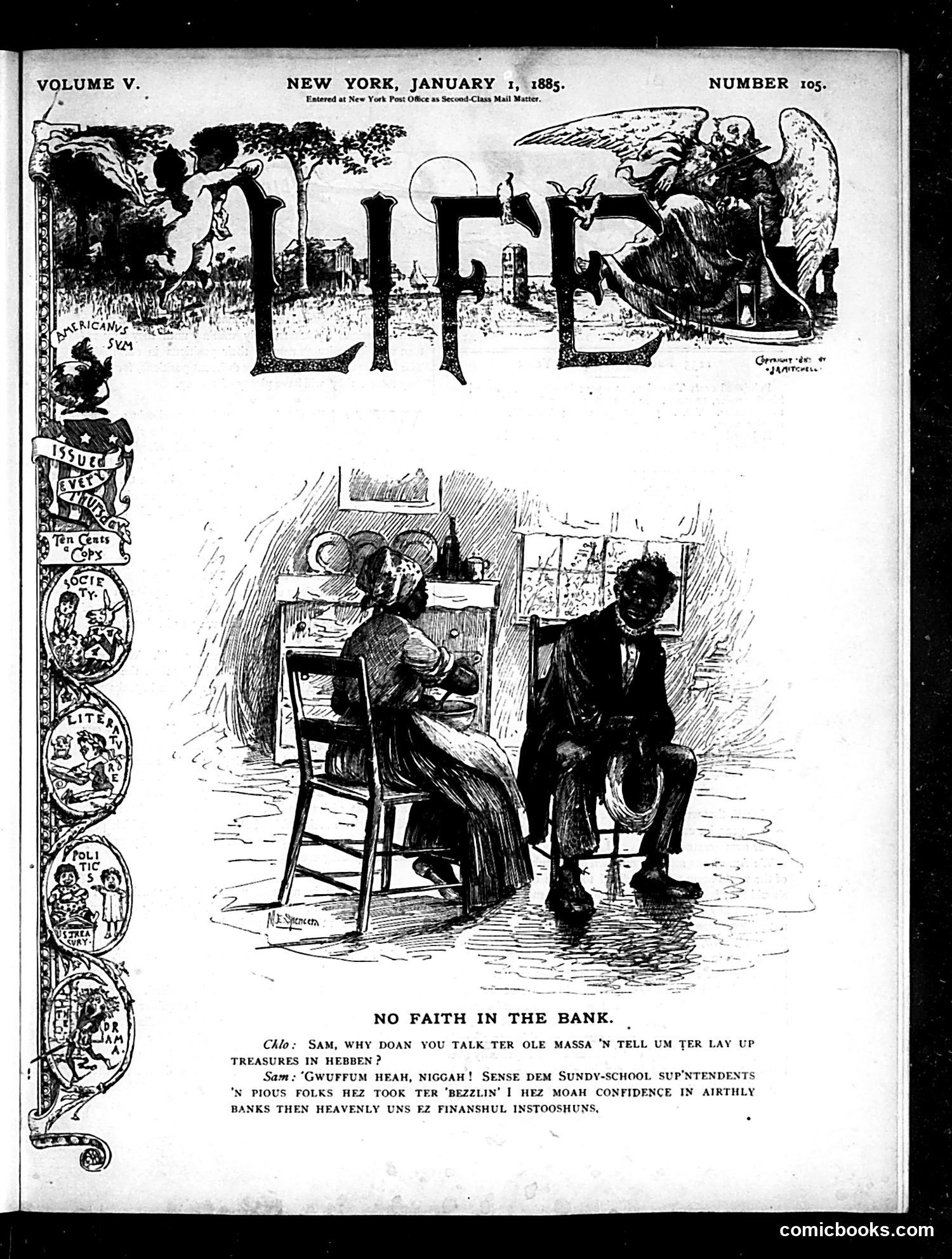 Life — January 1, 1885