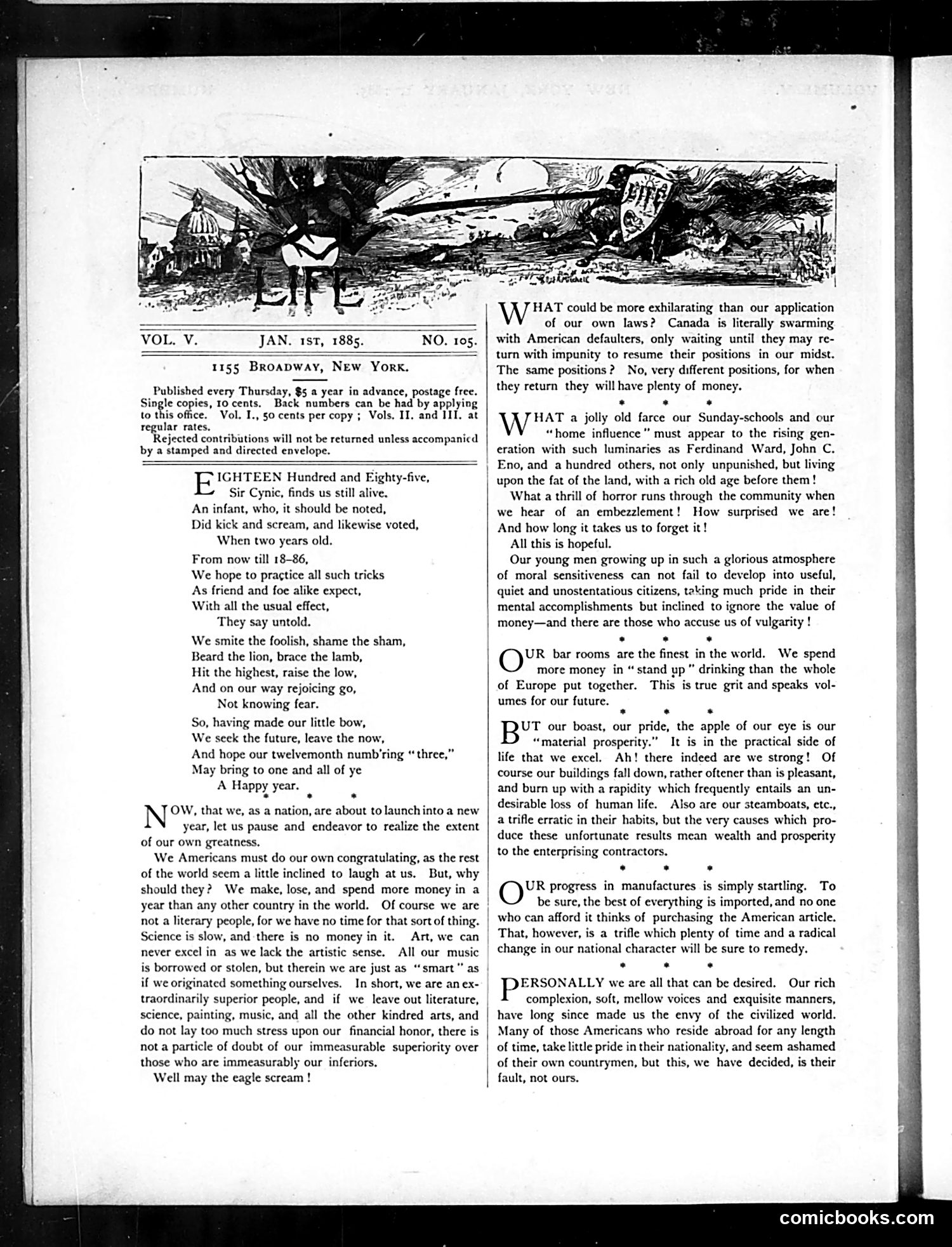 Life — January 1, 1885 — page 2 of 16