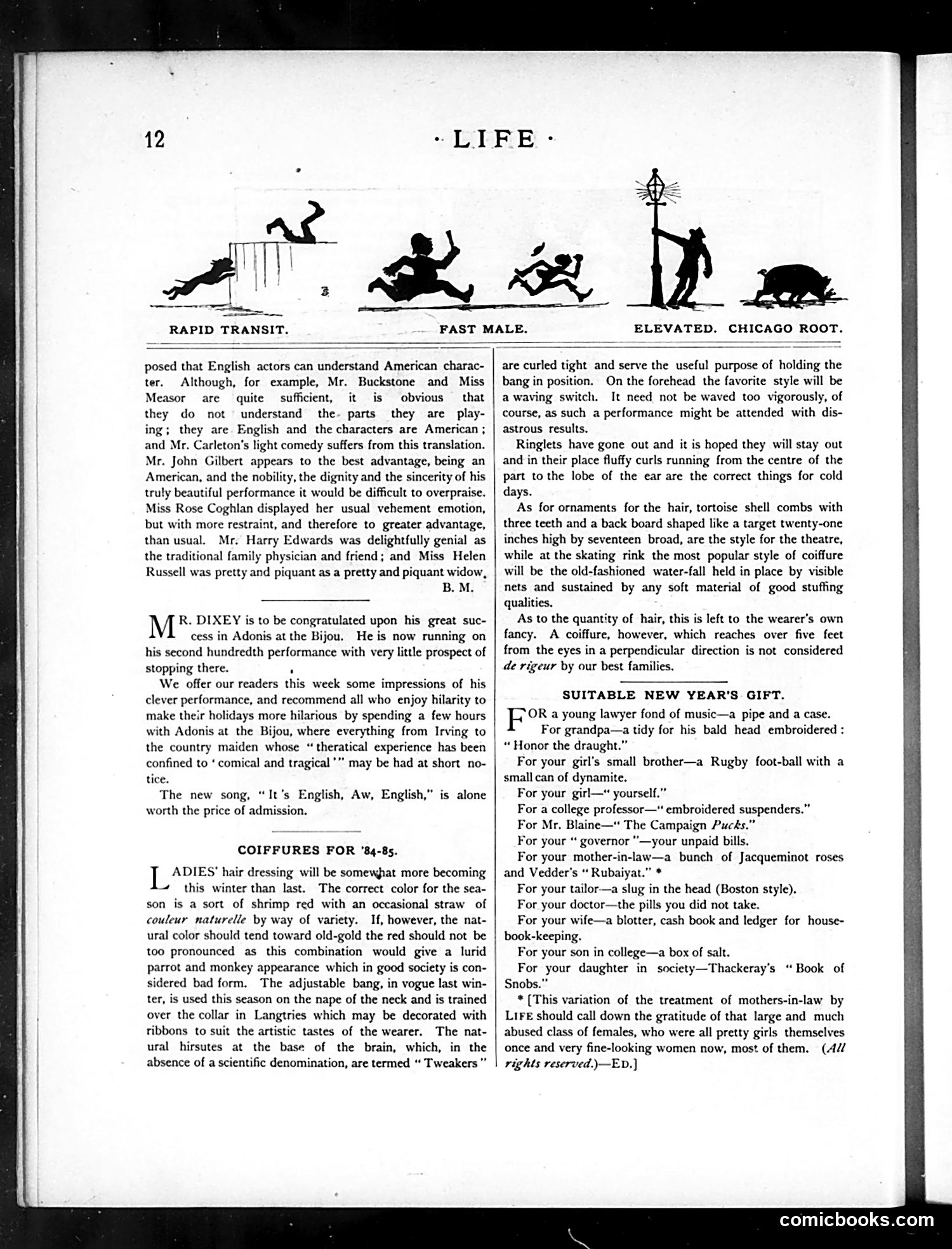 Life — January 1, 1885 — page 12 of 16
