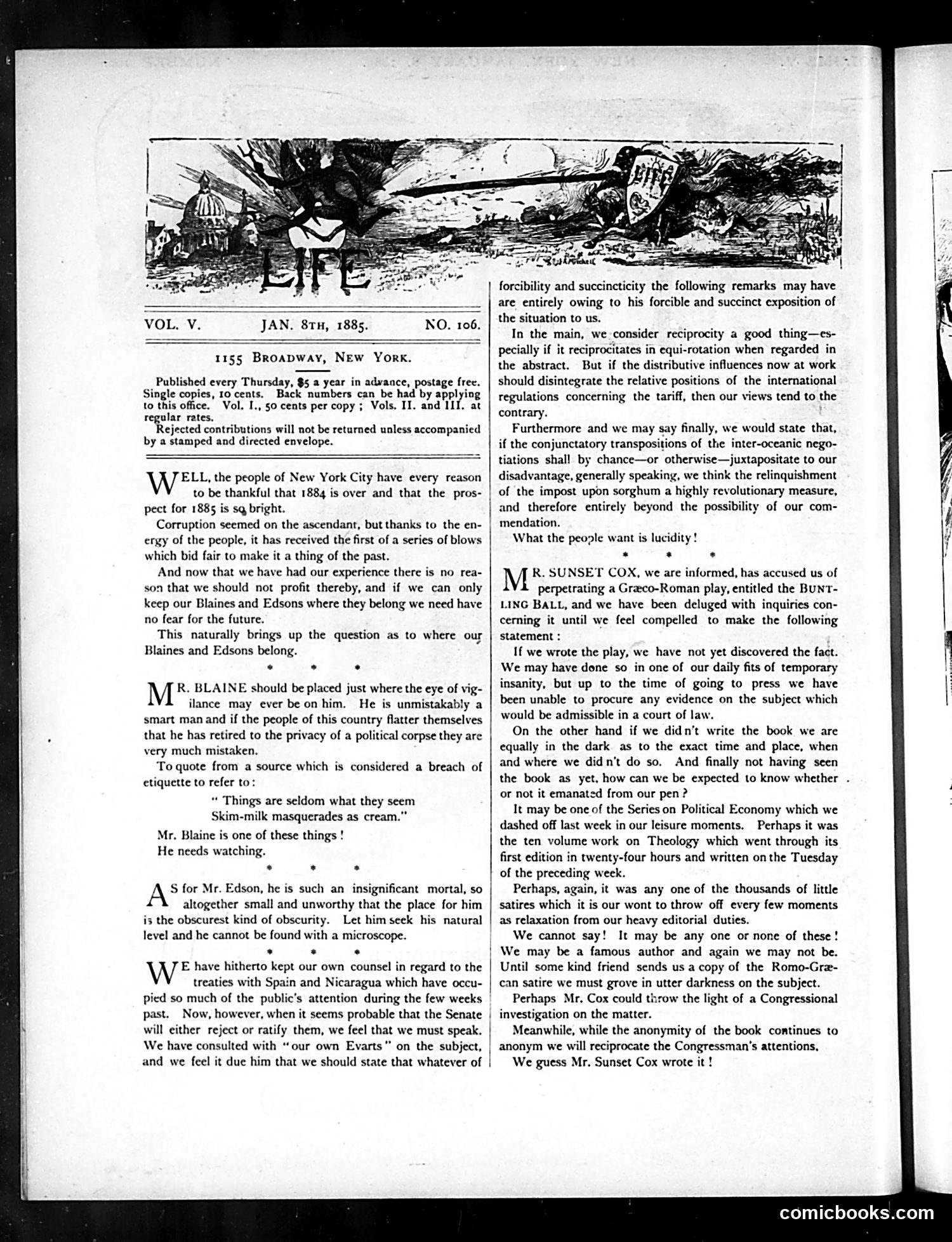 Life — January 8, 1885 — page 2 of 16
