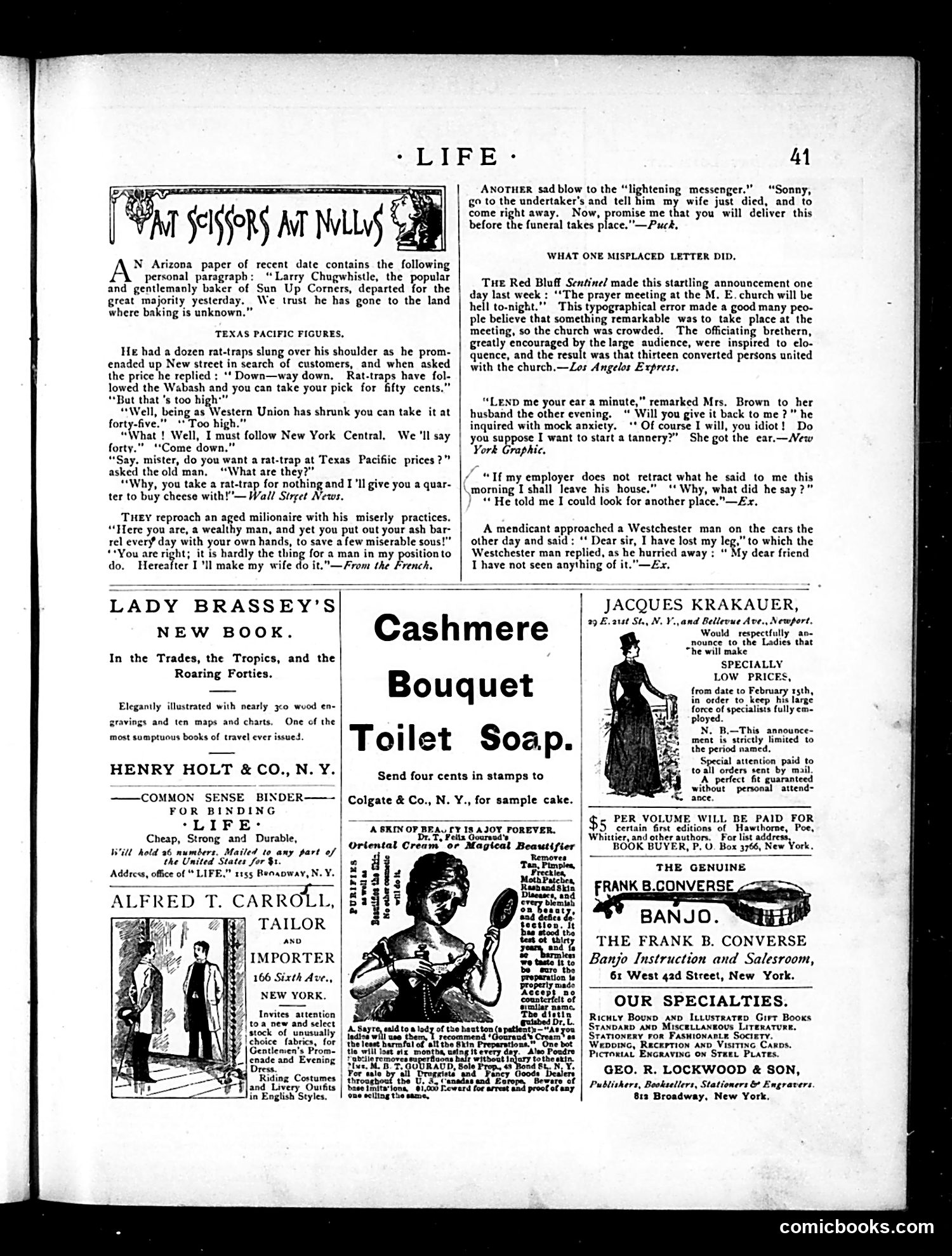 Life — January 15, 1885 — page 13 of 16