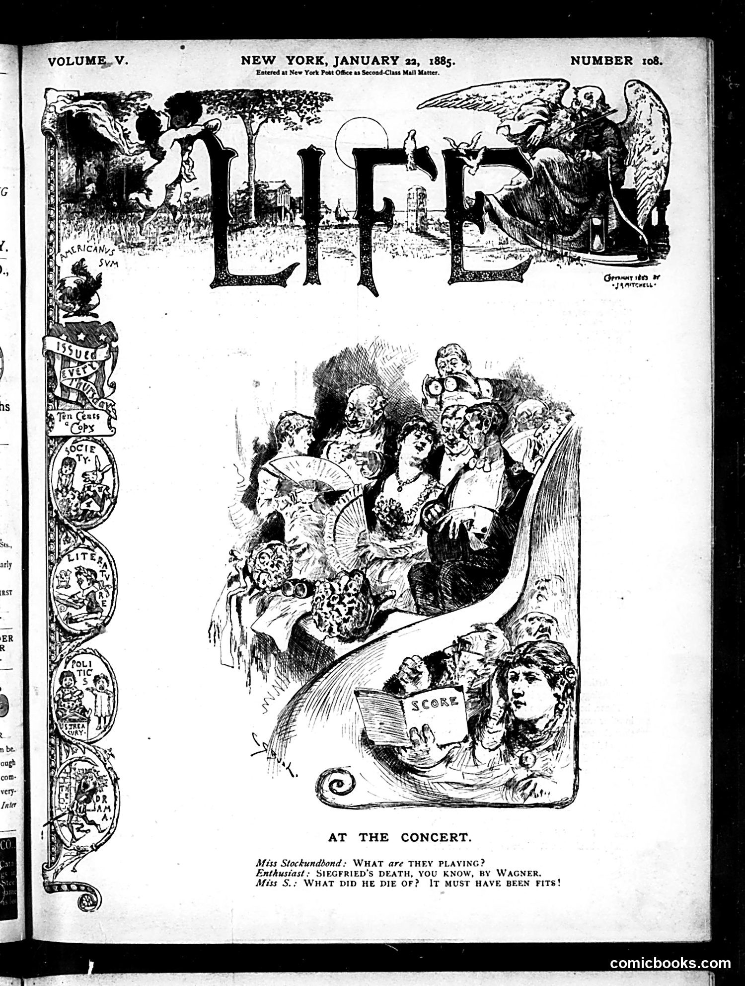 Life — January 22, 1885