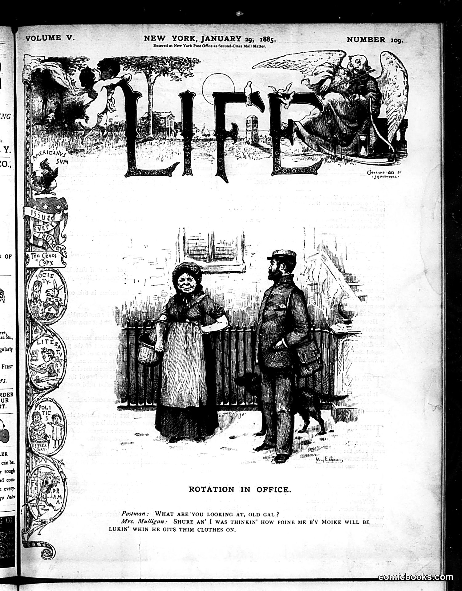 Life — January 29, 1885