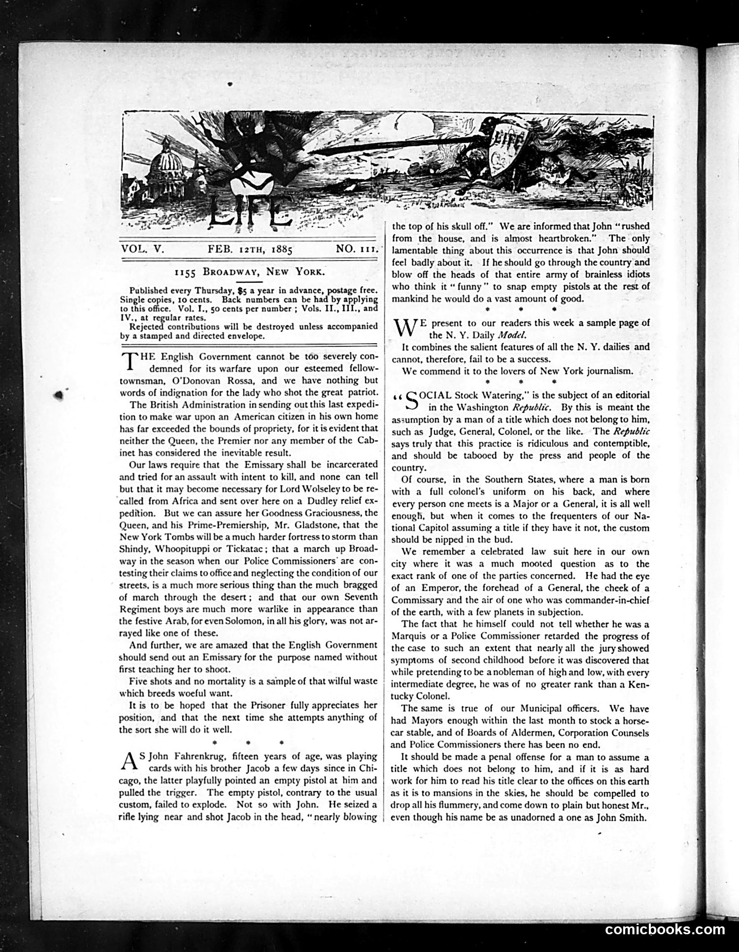 Life — February 12, 1885 — page 2 of 22