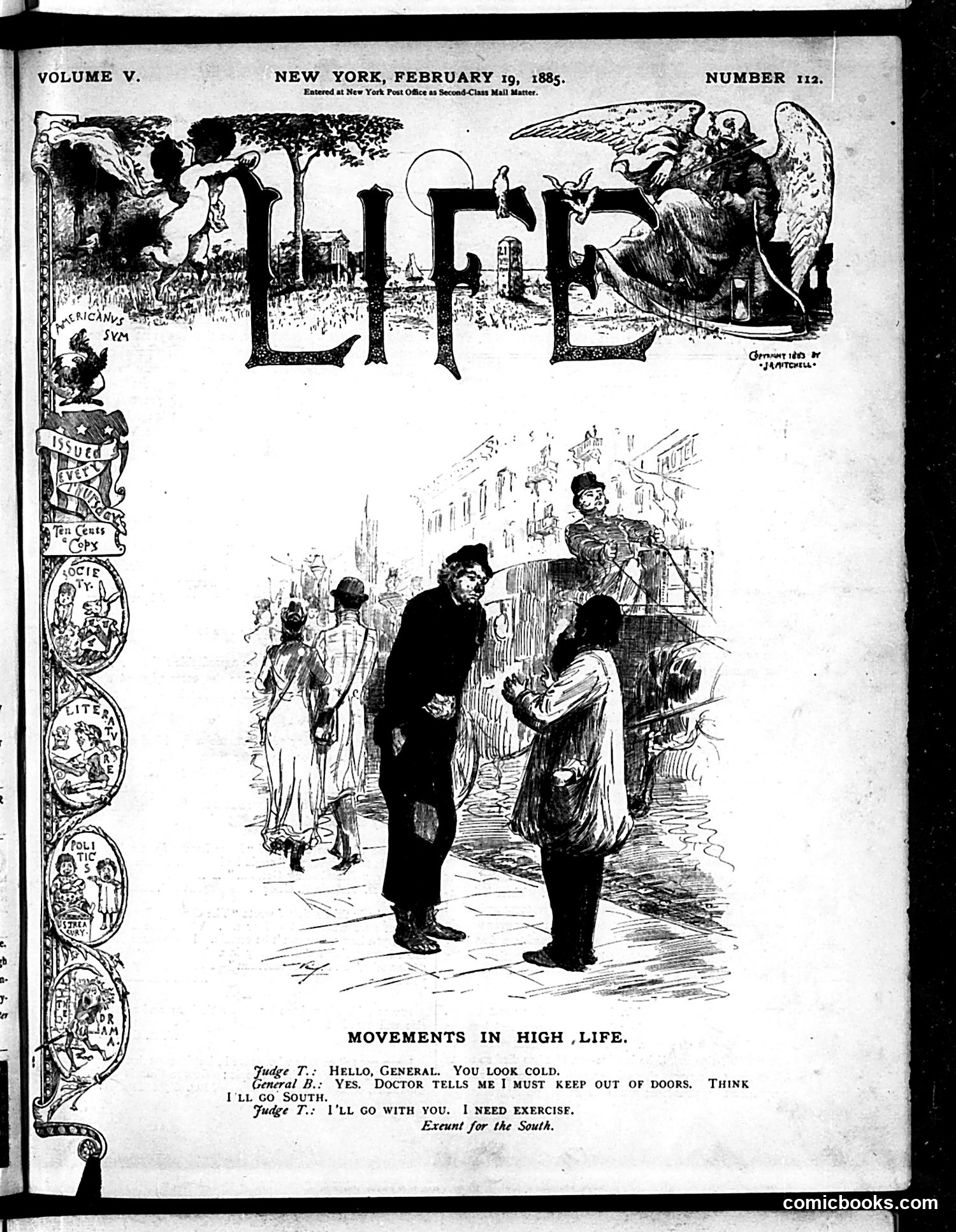 Life — February 19, 1885