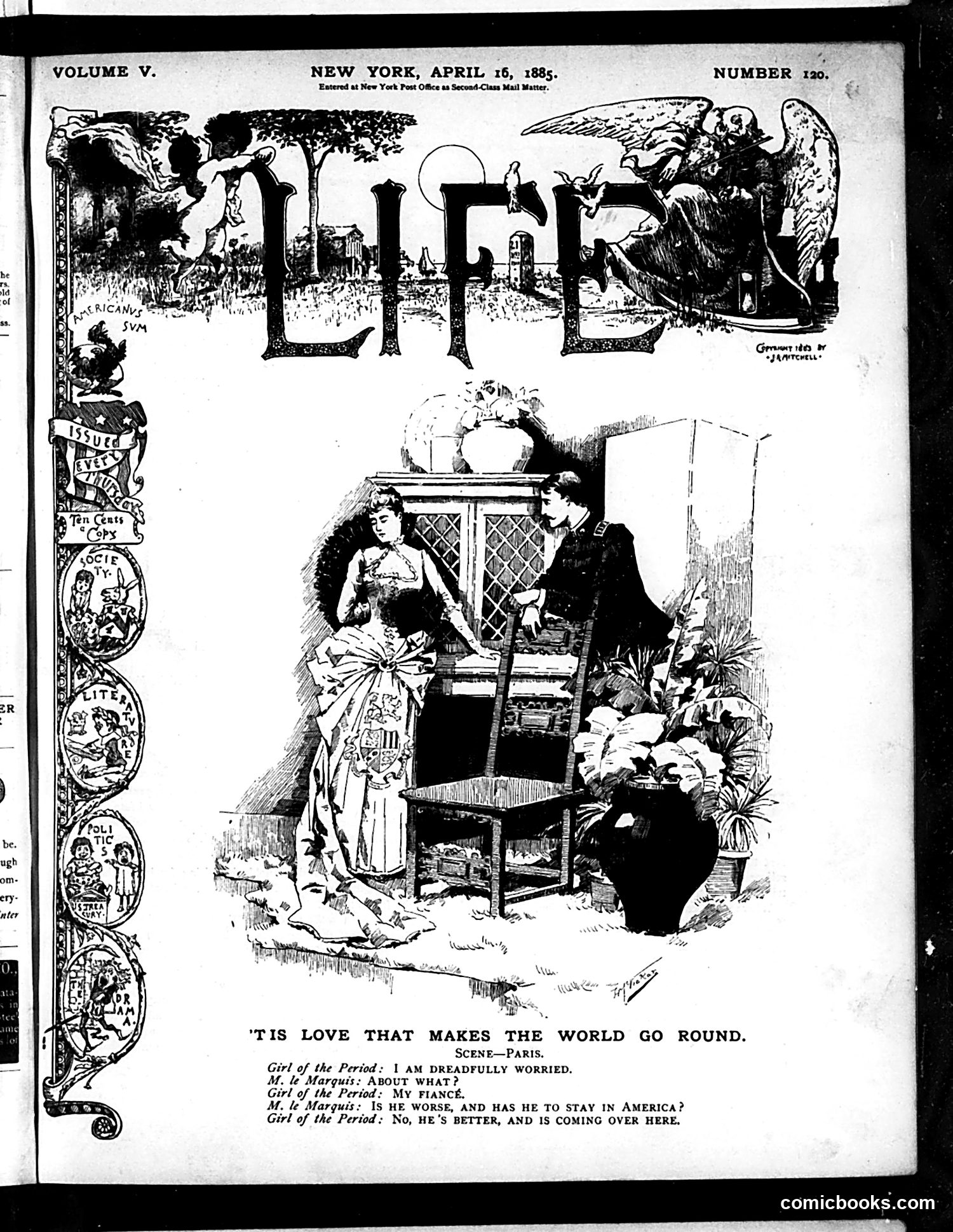 Life — April 16, 1885