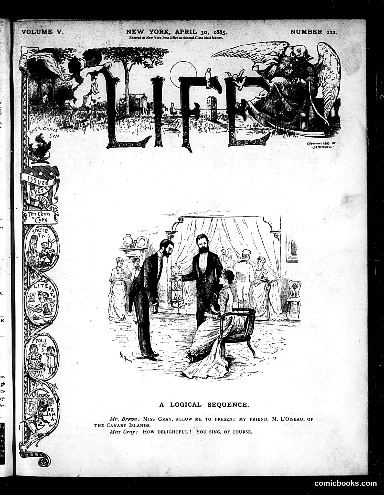 Life — April 30, 1885