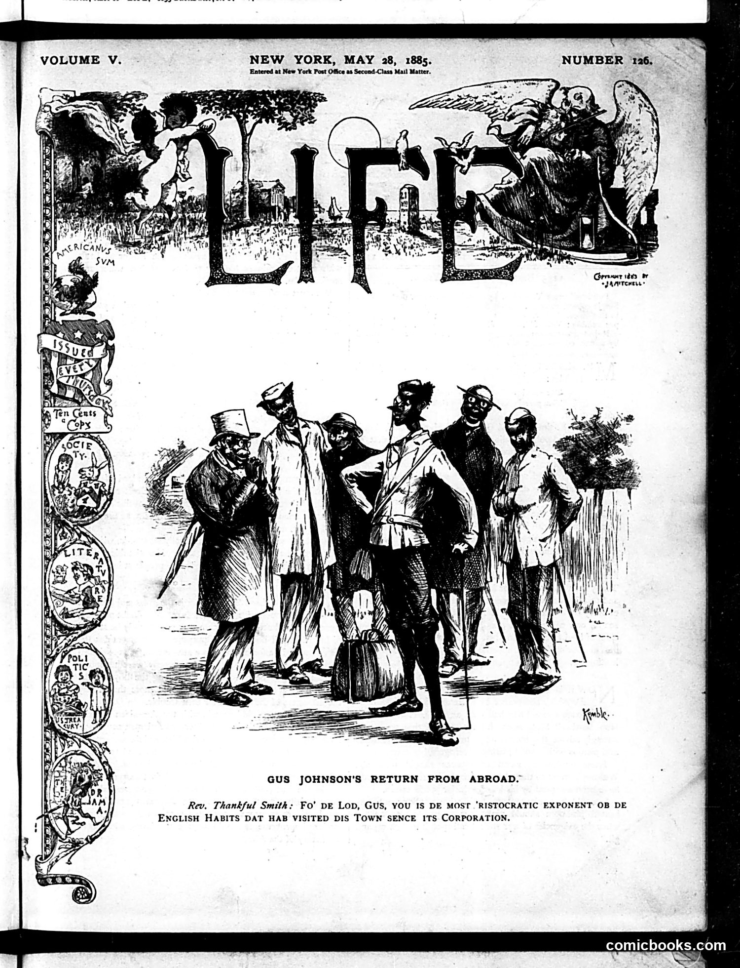 Life — May 28, 1885