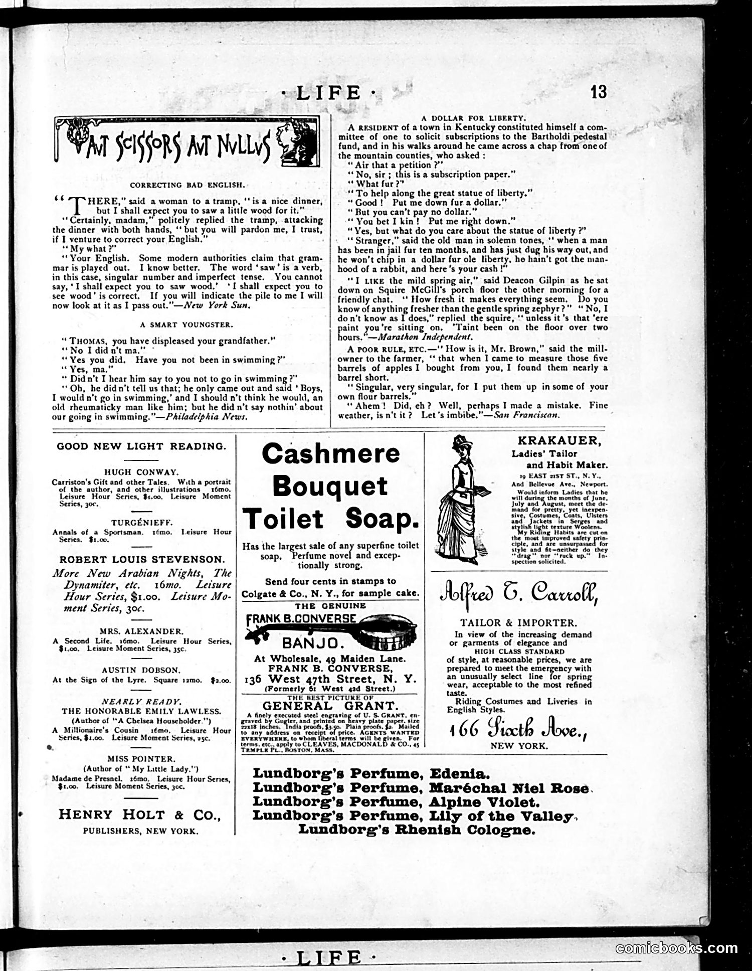 Life — July 2, 1885 — page 13 of 16