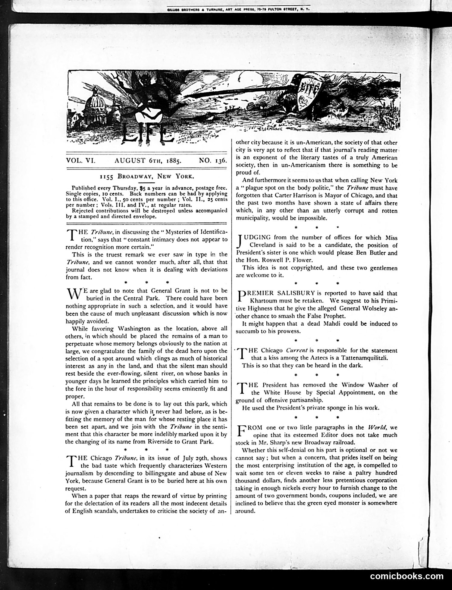 Life — August 6, 1885 — page 2 of 16