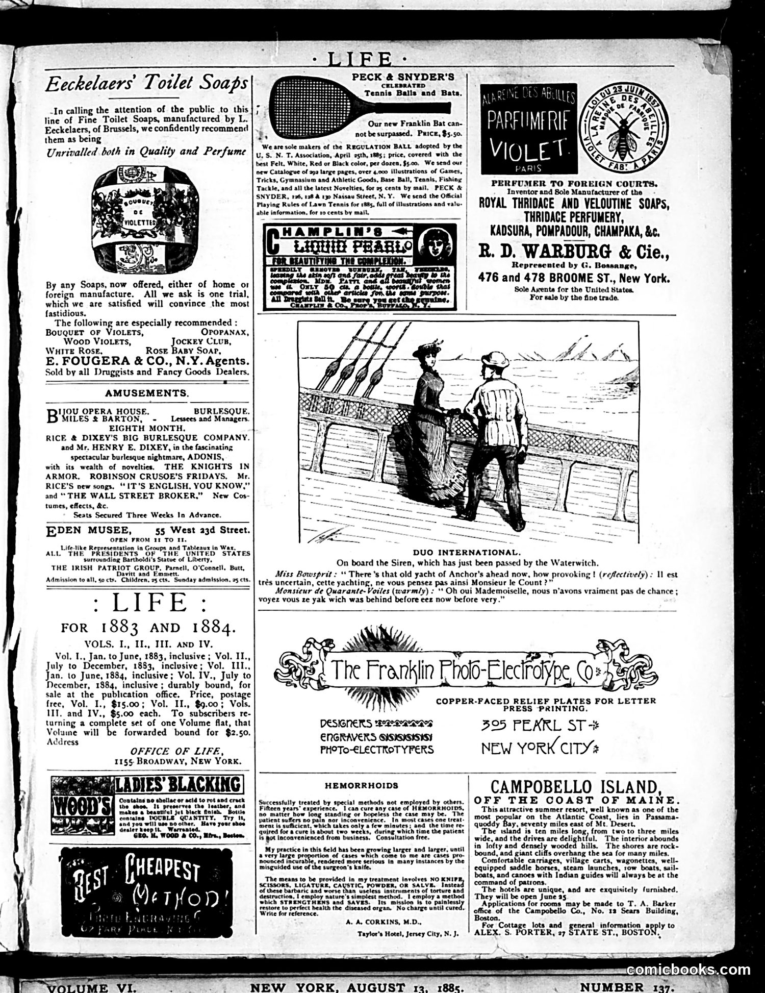 Life — August 6, 1885 — page 15 of 16