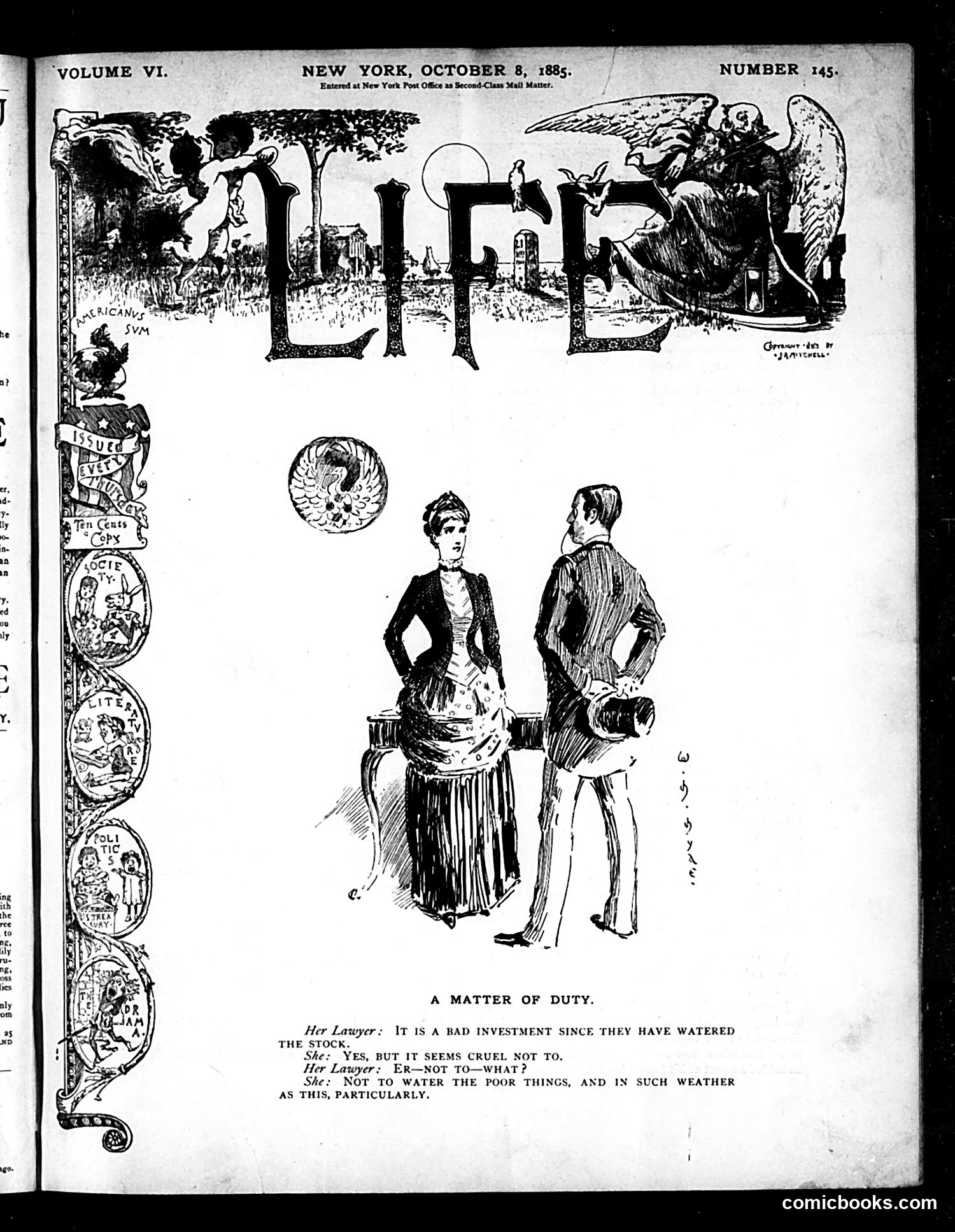 Life — October 8, 1885