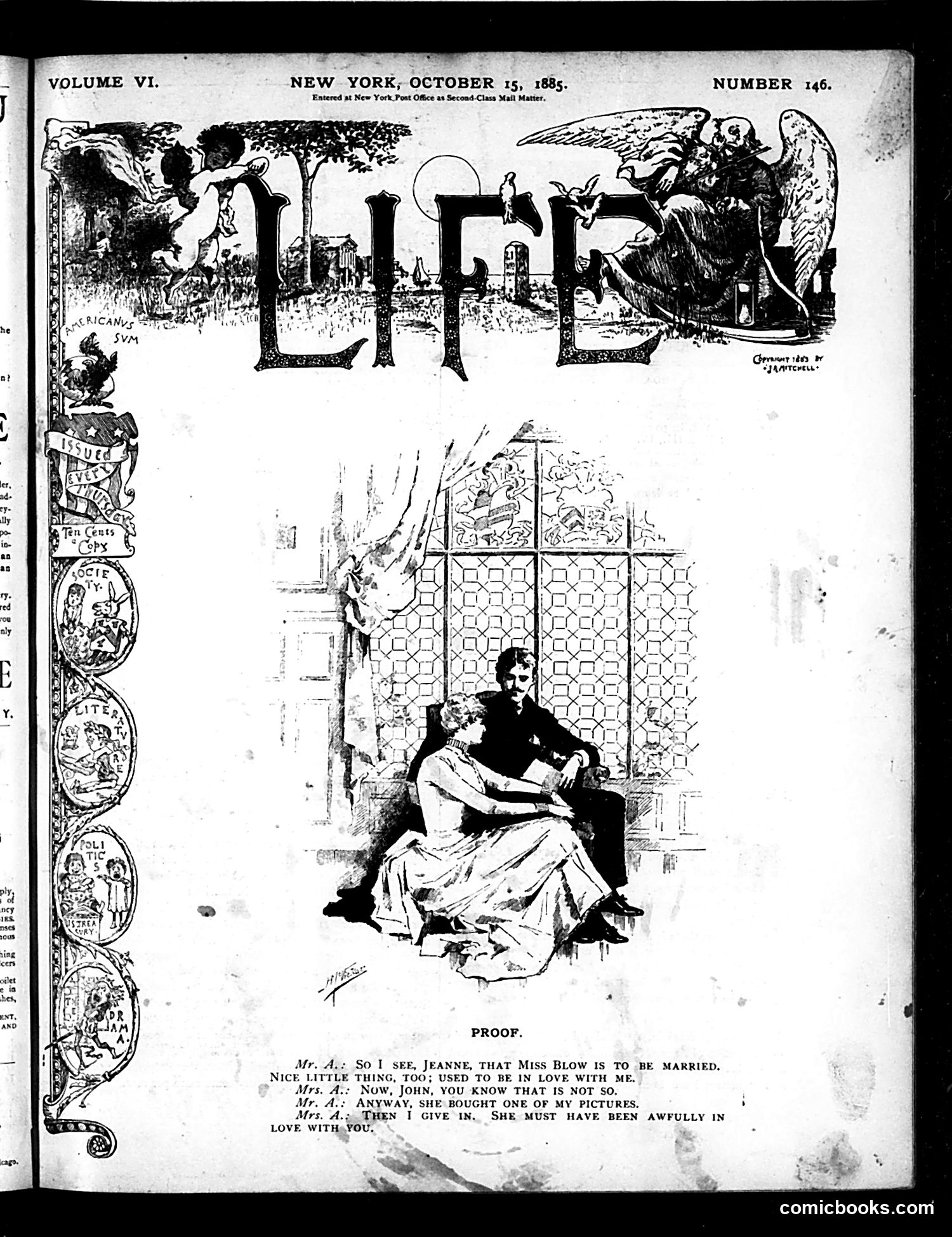 Life — October 15, 1885