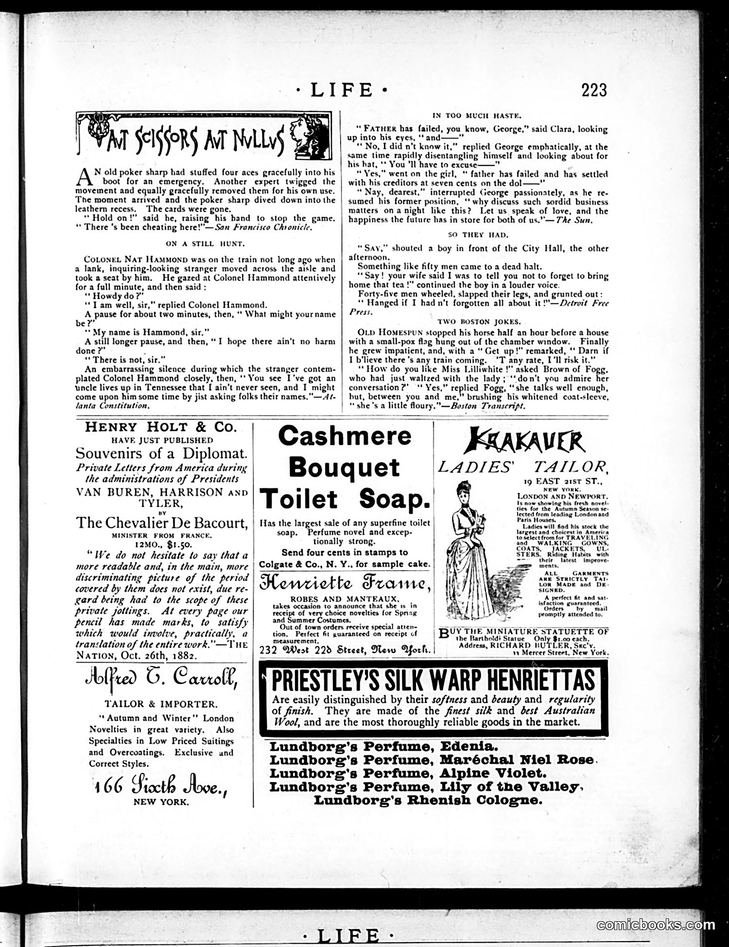 Life — October 15, 1885 — page 13 of 16