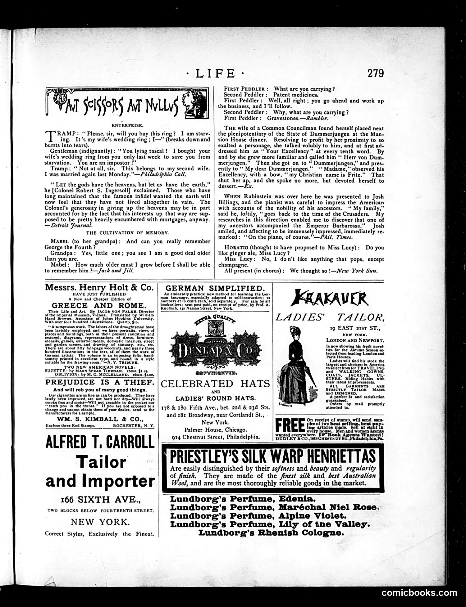 Life — November 12, 1885 — page 13 of 14