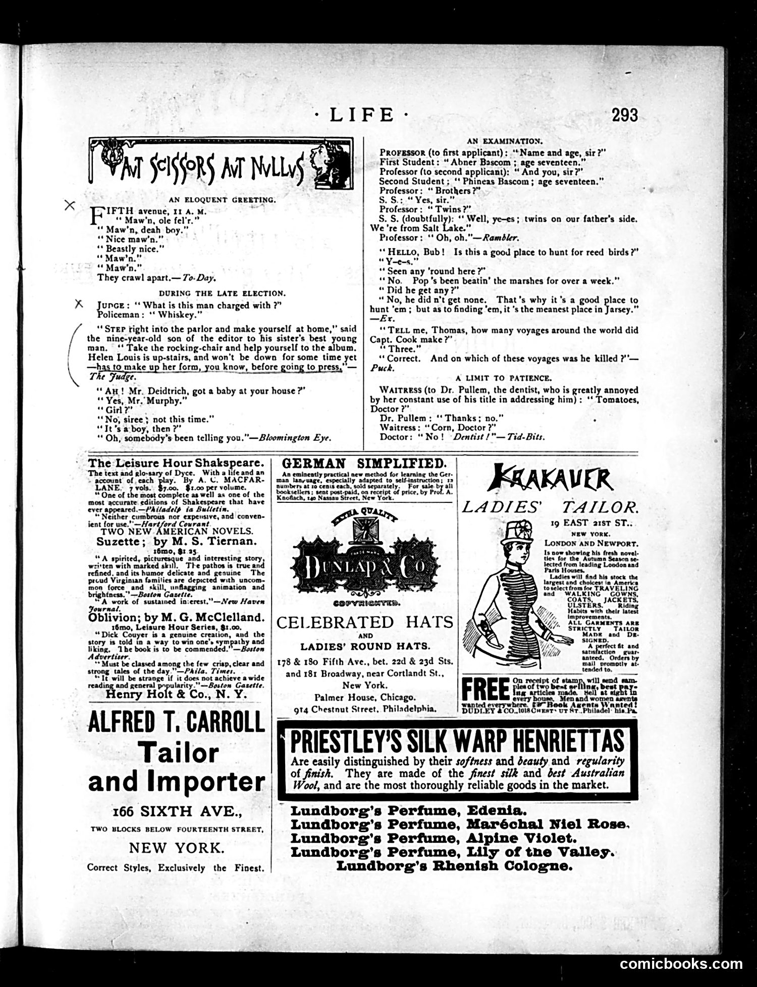 Life — November 19, 1885 — page 13 of 18