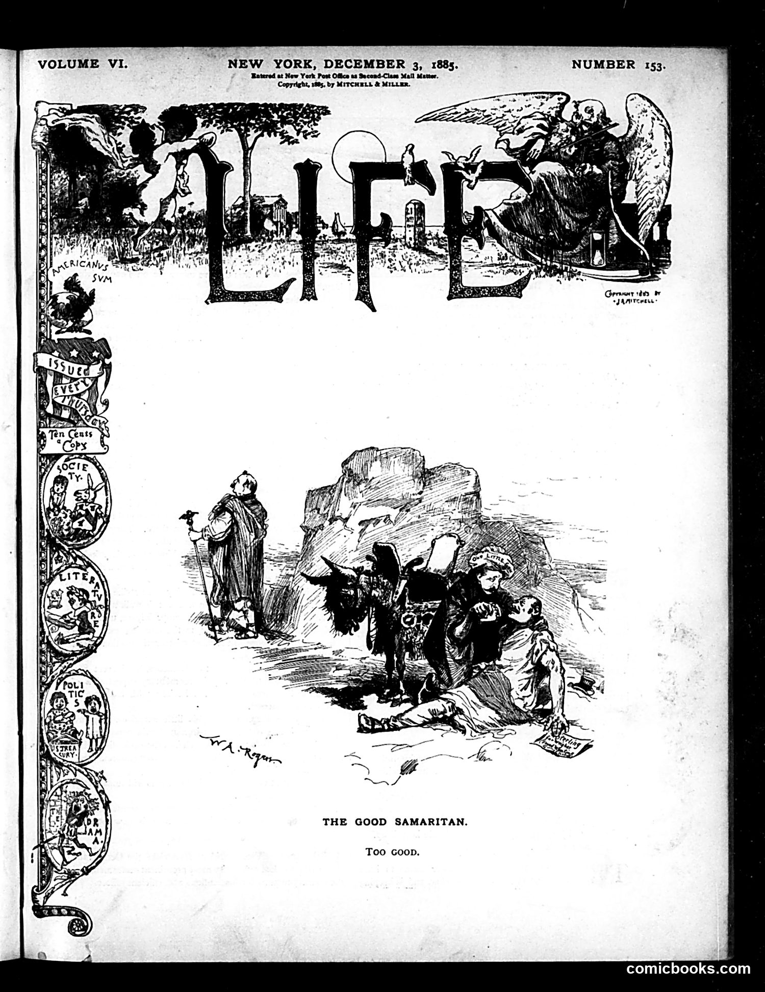 Life — December 3, 1885