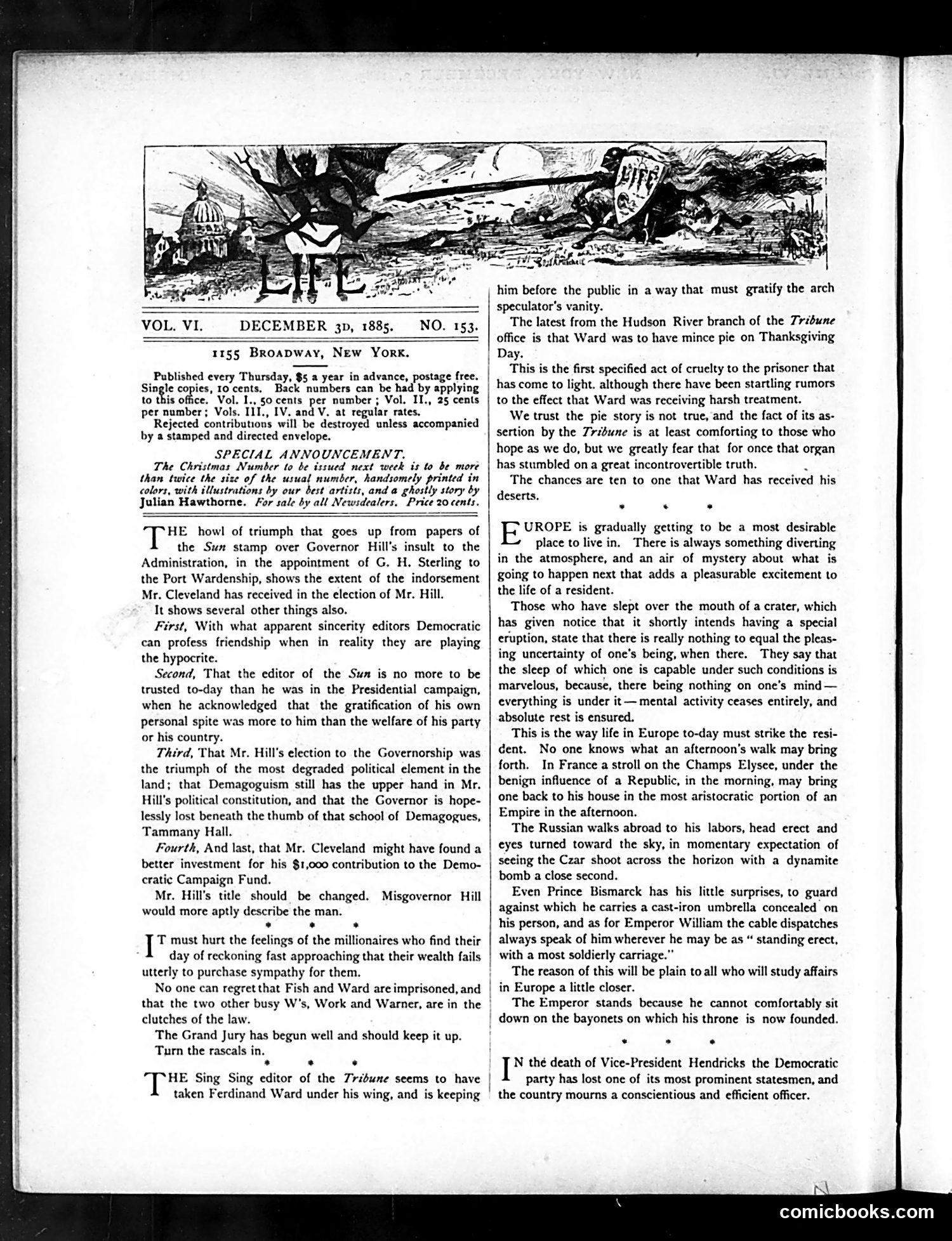 Life — December 3, 1885 — page 2 of 16