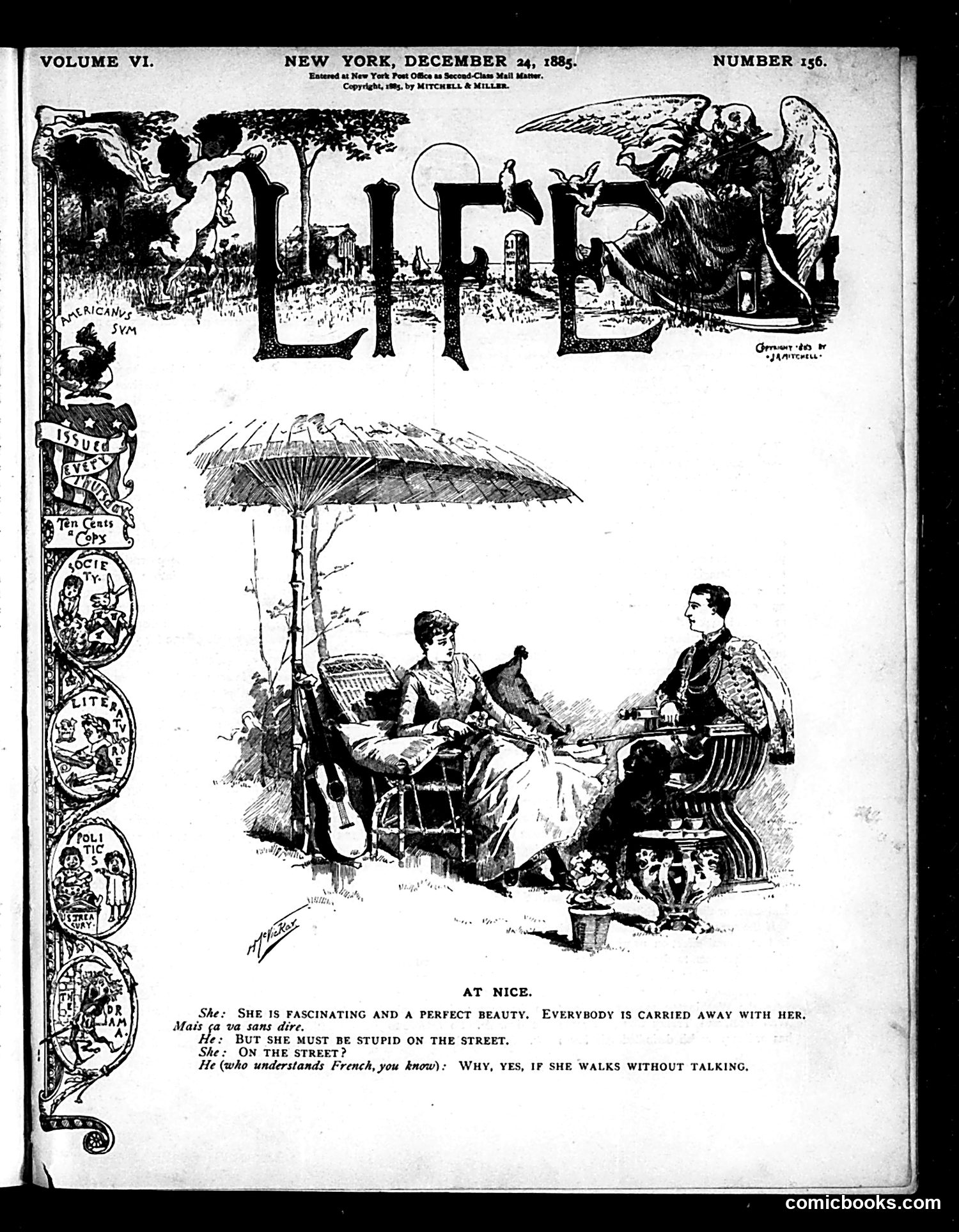 Life — December 24, 1885