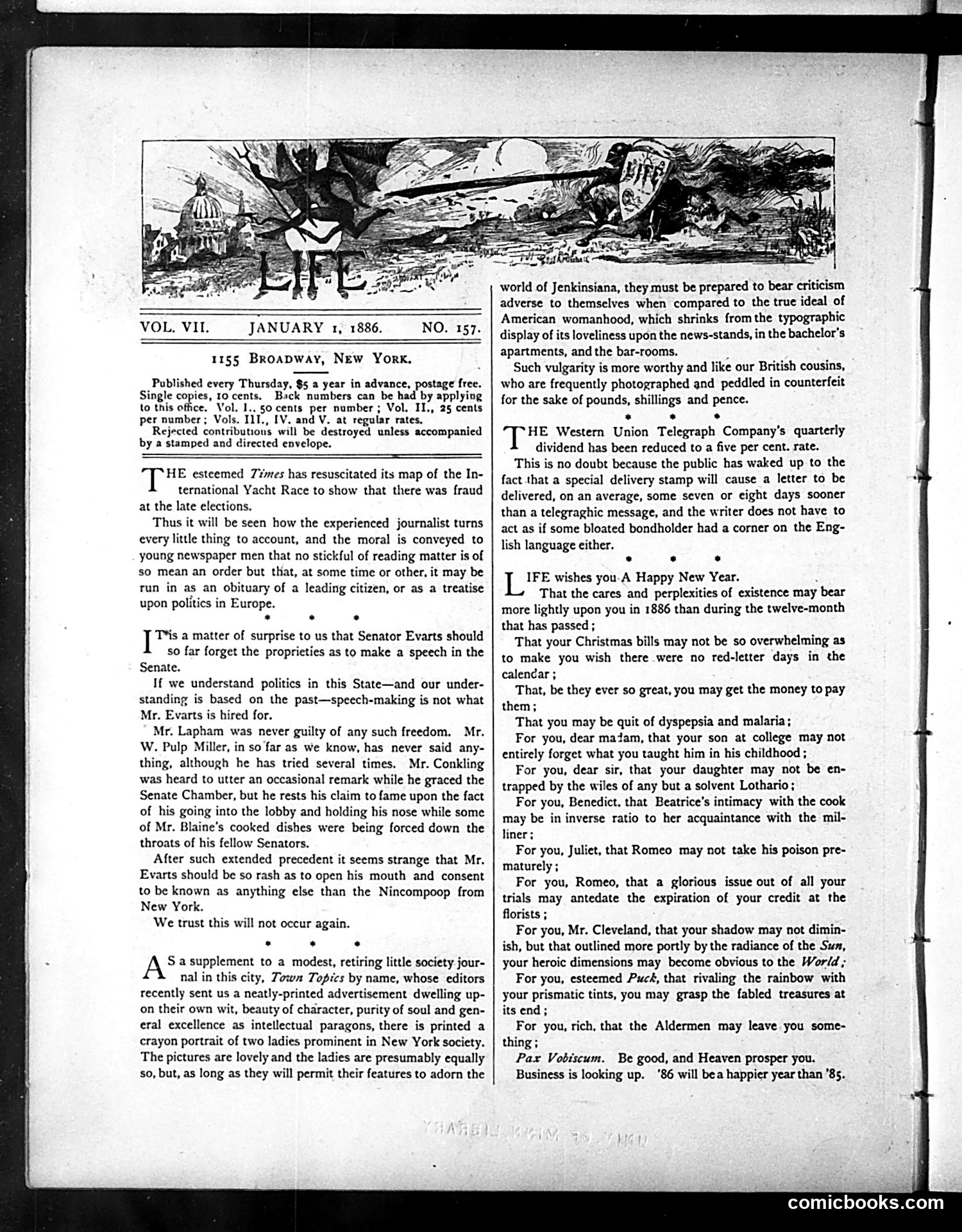 Life — January 1, 1886 — page 2 of 16