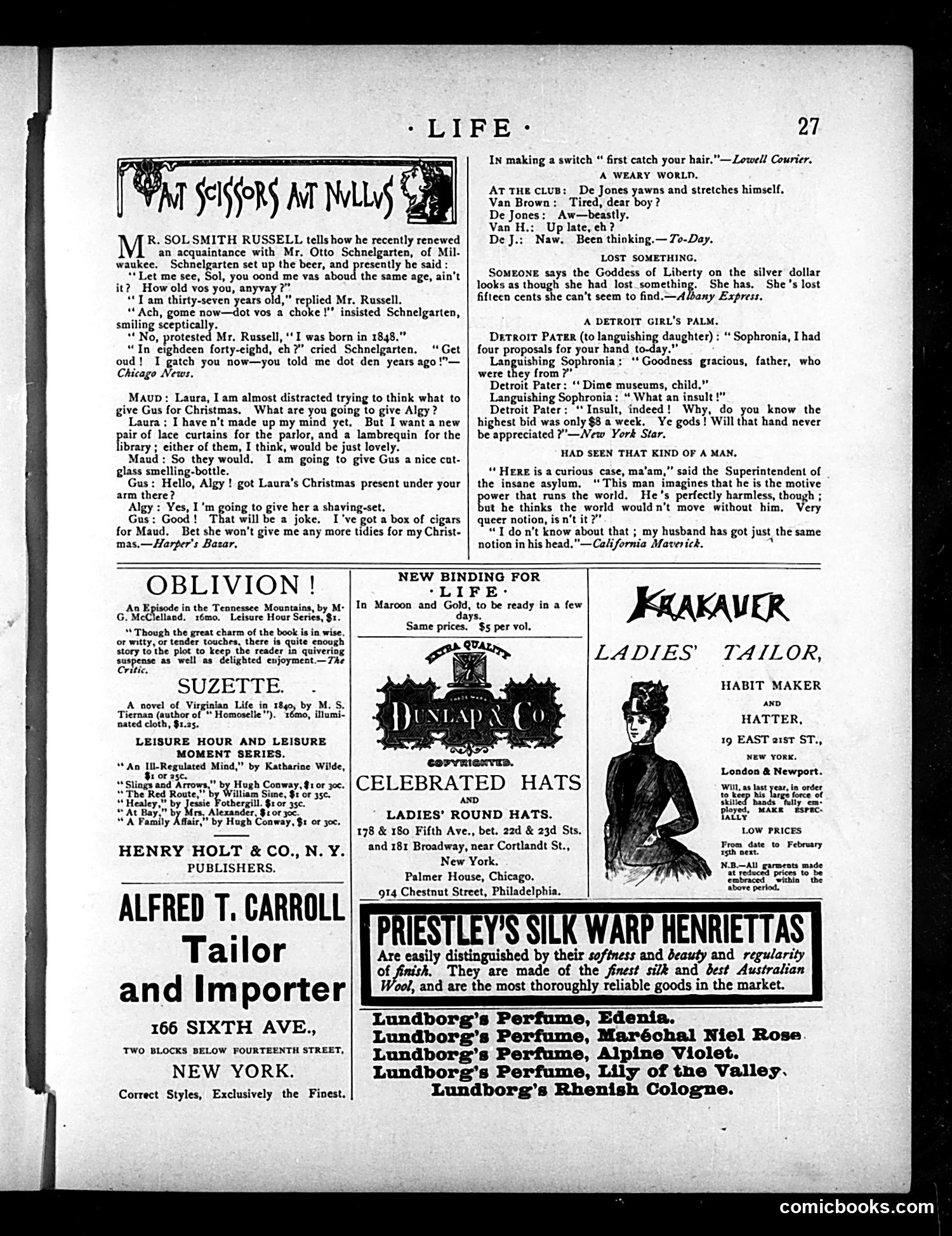Life — January 7, 1886 — page 13 of 16