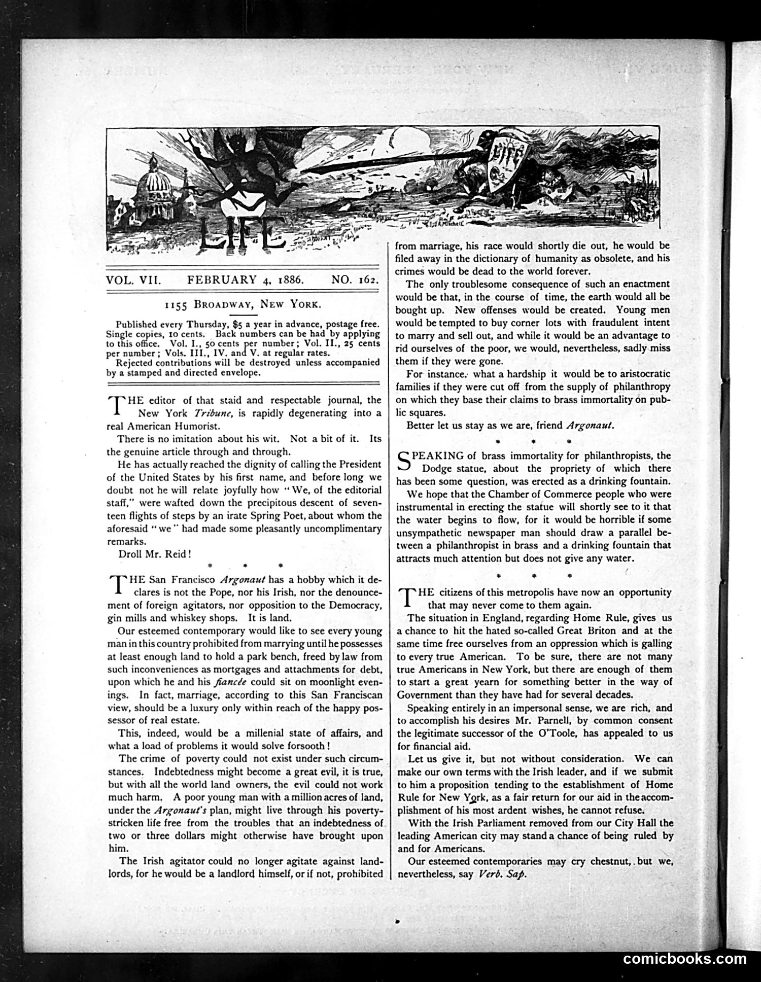 Life — February 4, 1886 — page 2 of 16