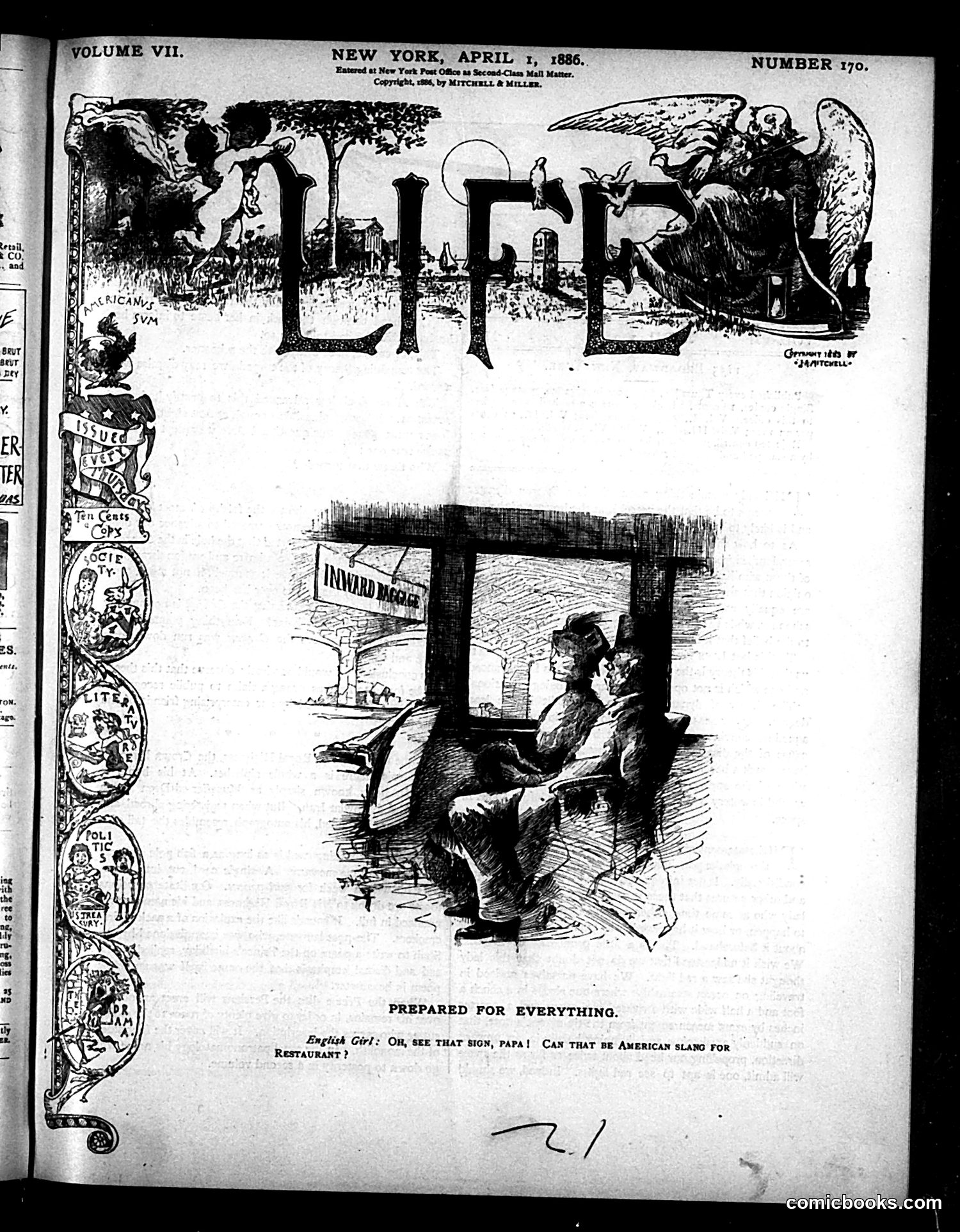 Life — April 1, 1886