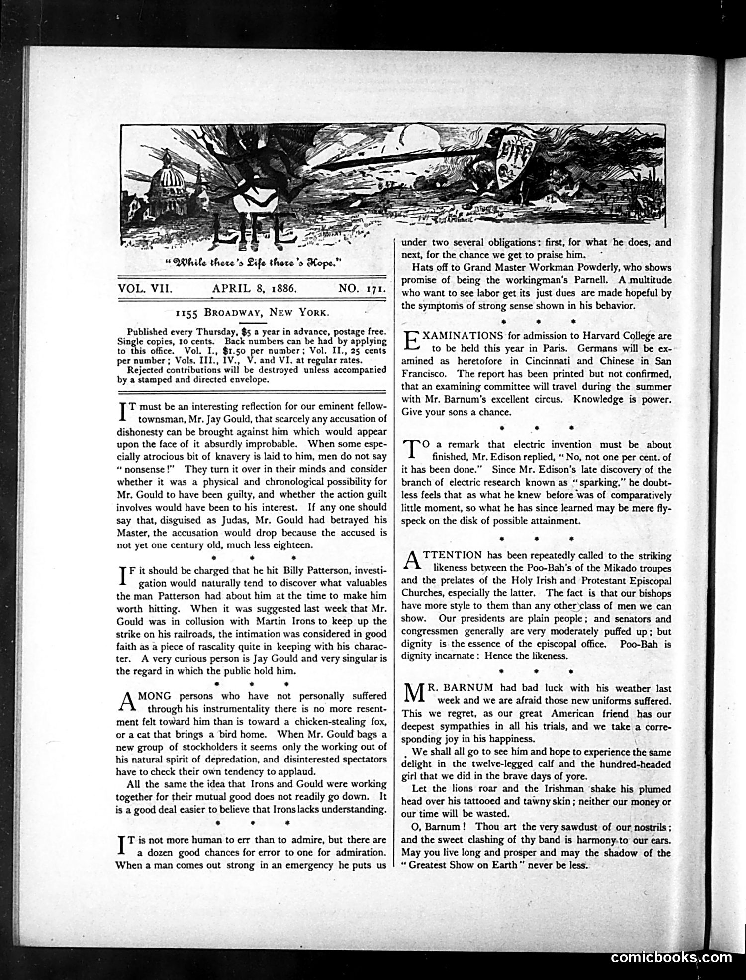 Life — April 8, 1886 — page 2 of 16