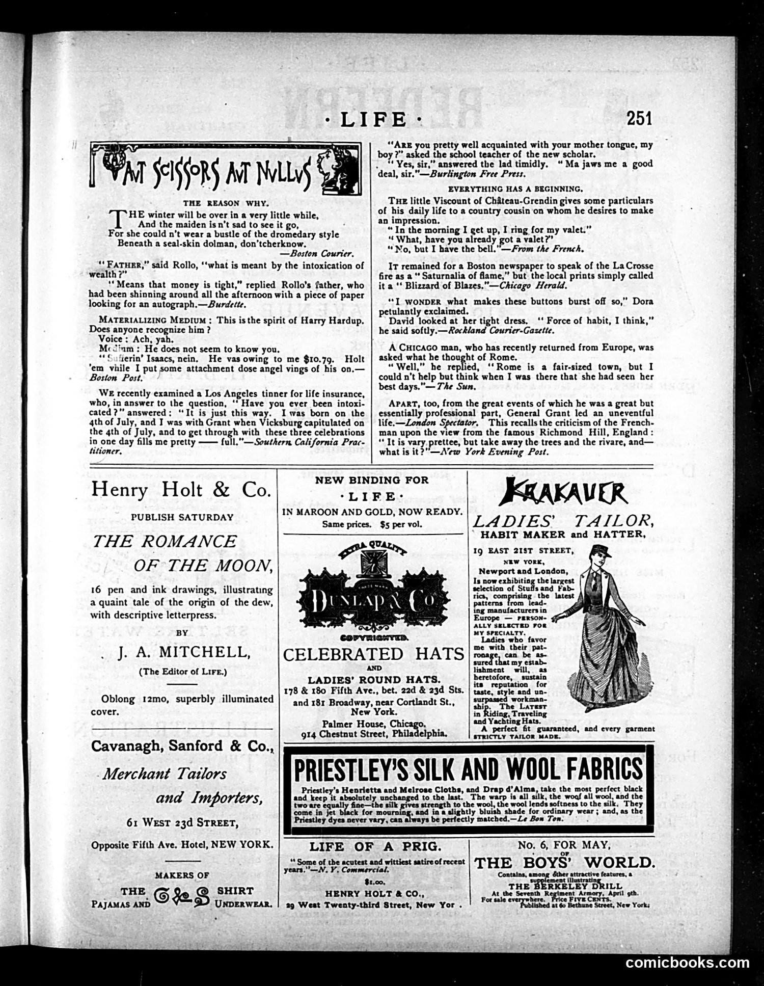 Life — April 29, 1886 — page 13 of 16