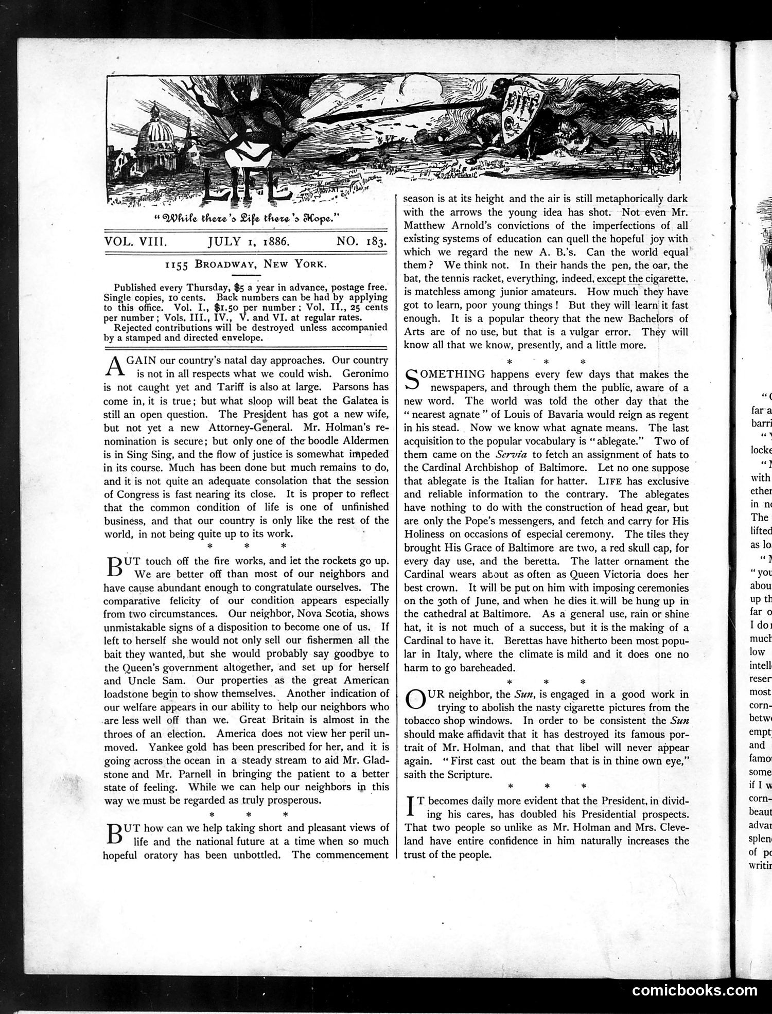 Life — July 1, 1886 — page 2 of 18