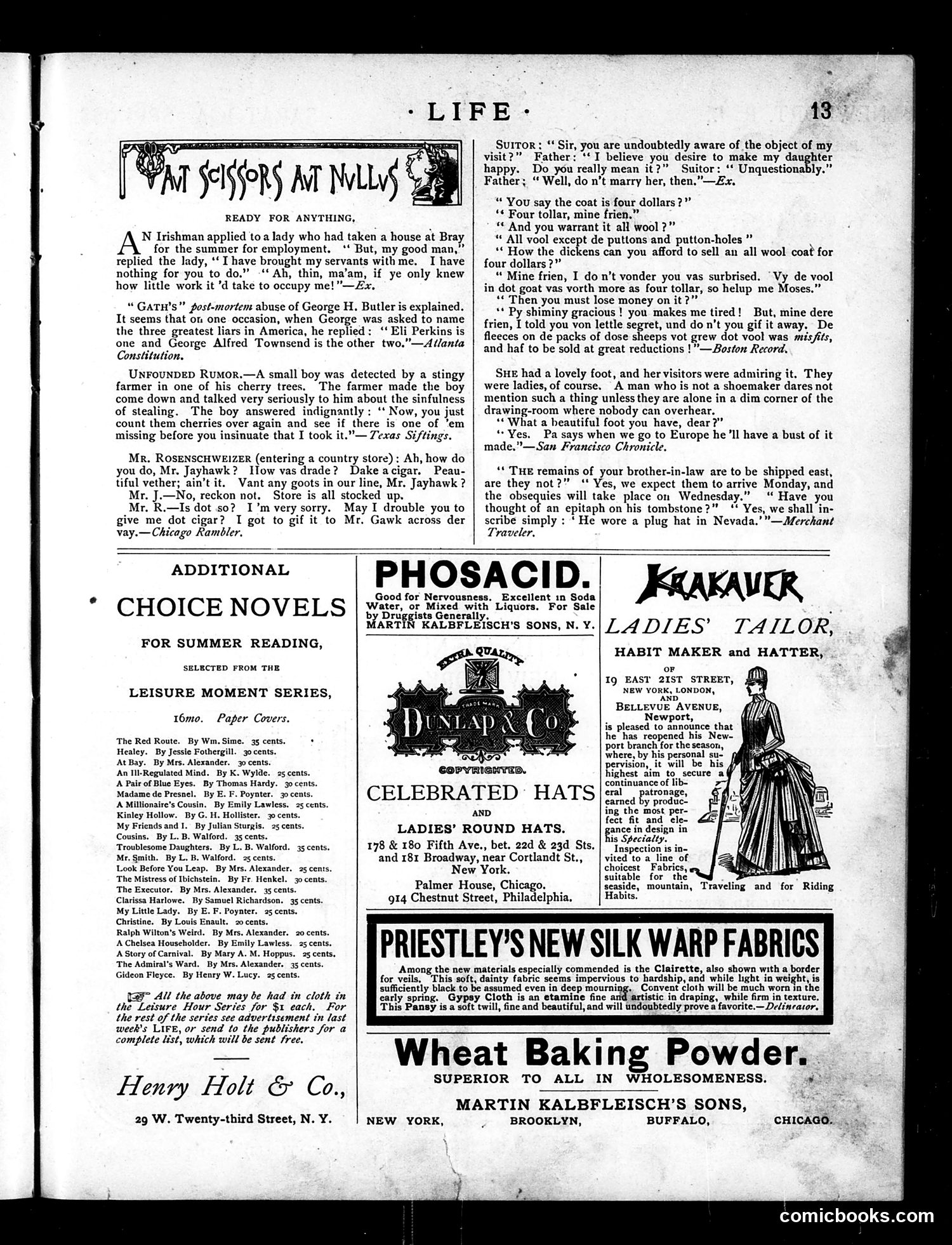 Life — July 1, 1886 — page 13 of 18