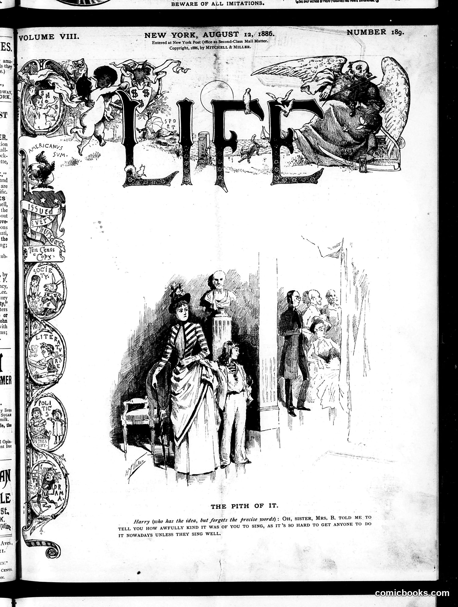 Life — August 12, 1886