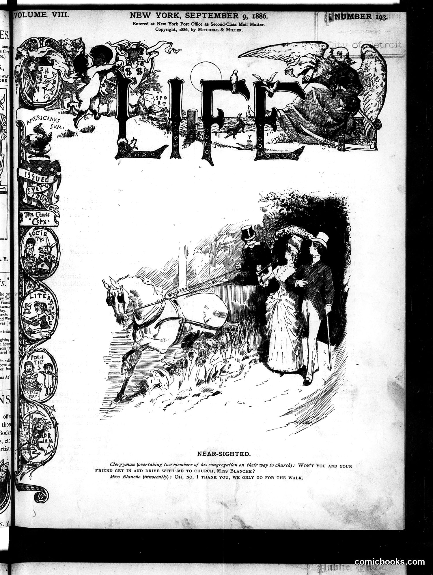 Life — September 9, 1886