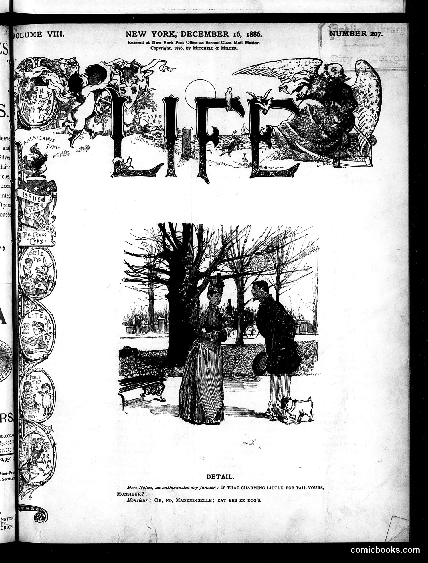 Life — December 16, 1886