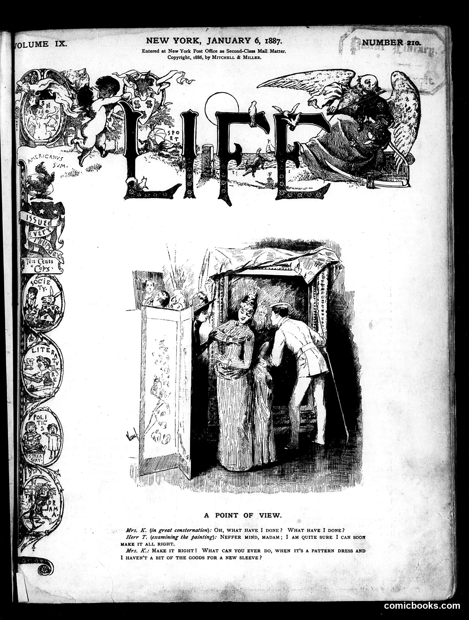 Life — January 6, 1887