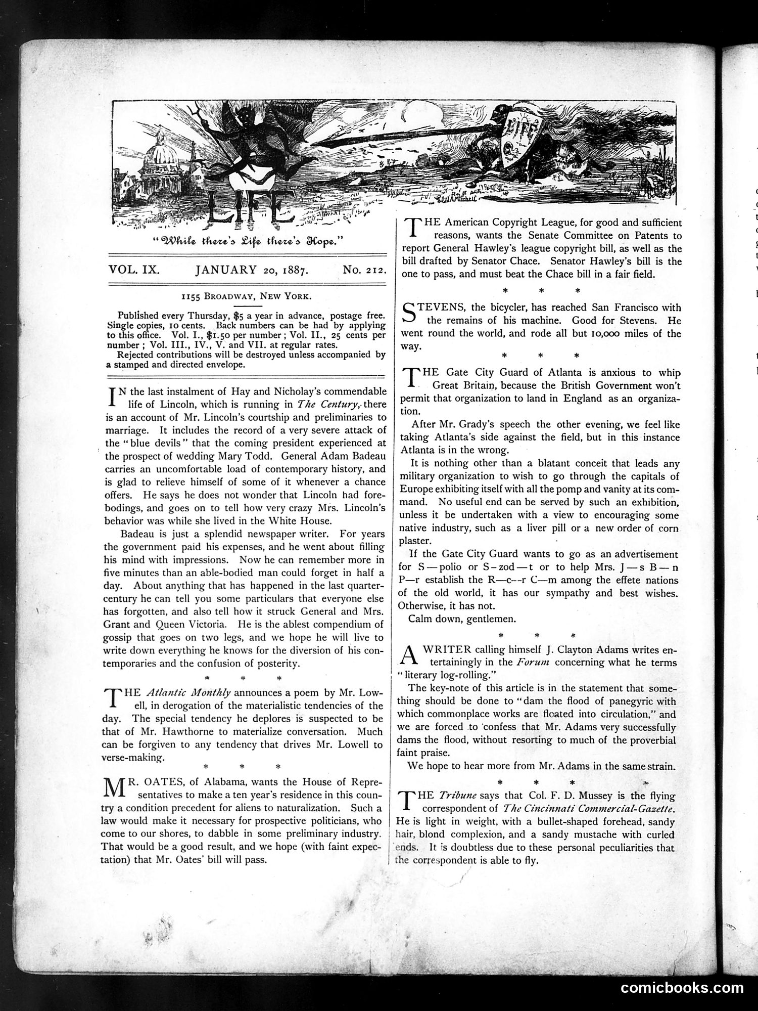 Life — January 20, 1887 — page 2 of 16