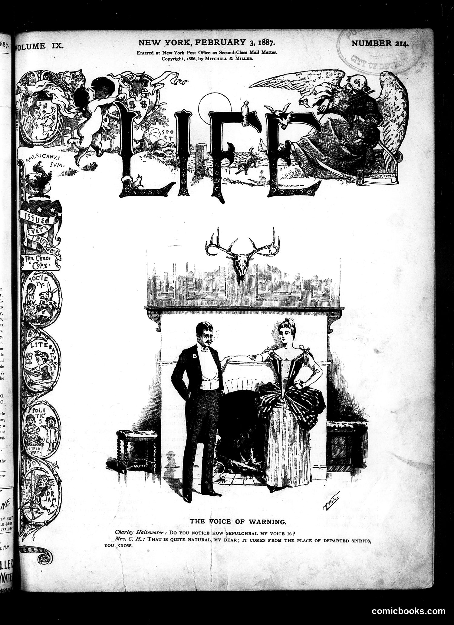 Life — February 3, 1887