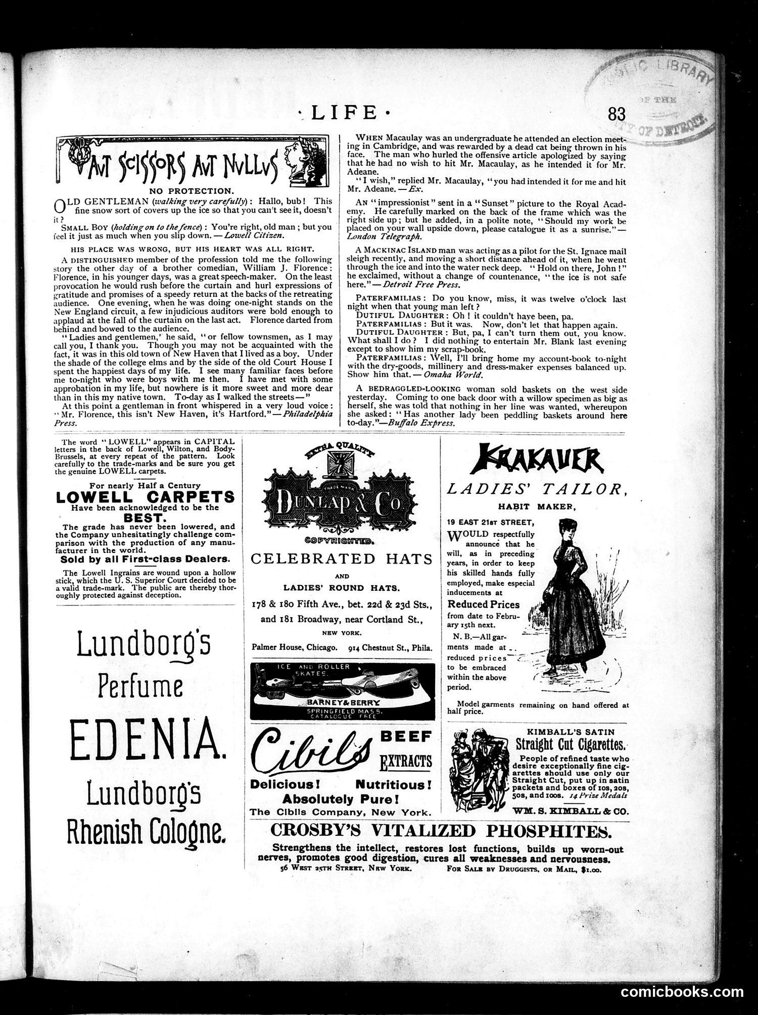 Life — February 10, 1887 — page 13 of 16