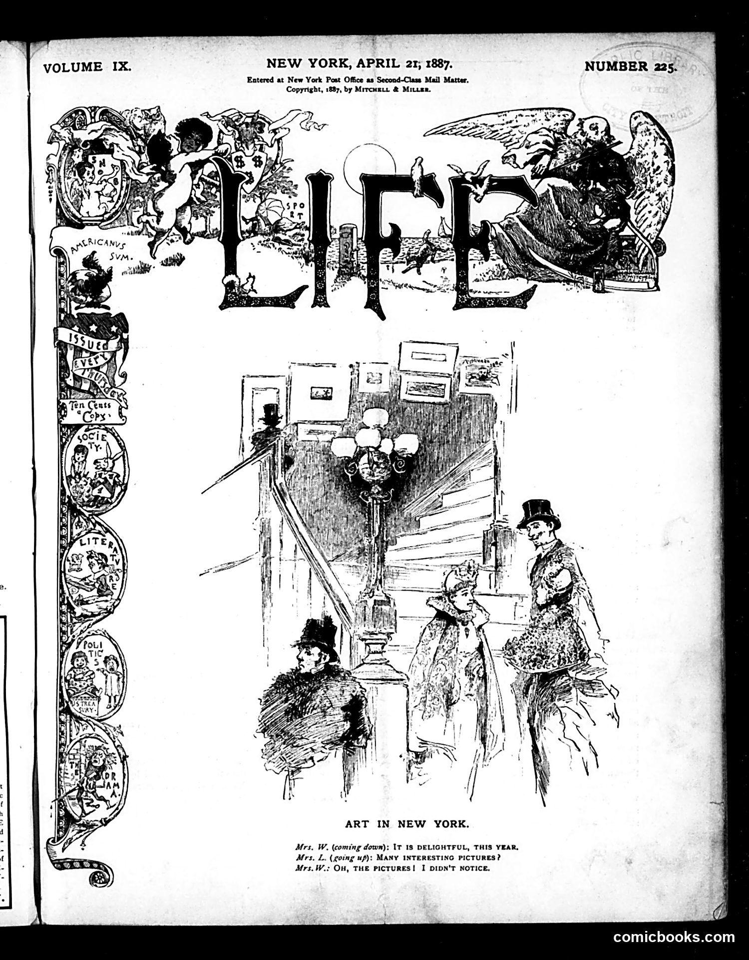 Life — April 21, 1887
