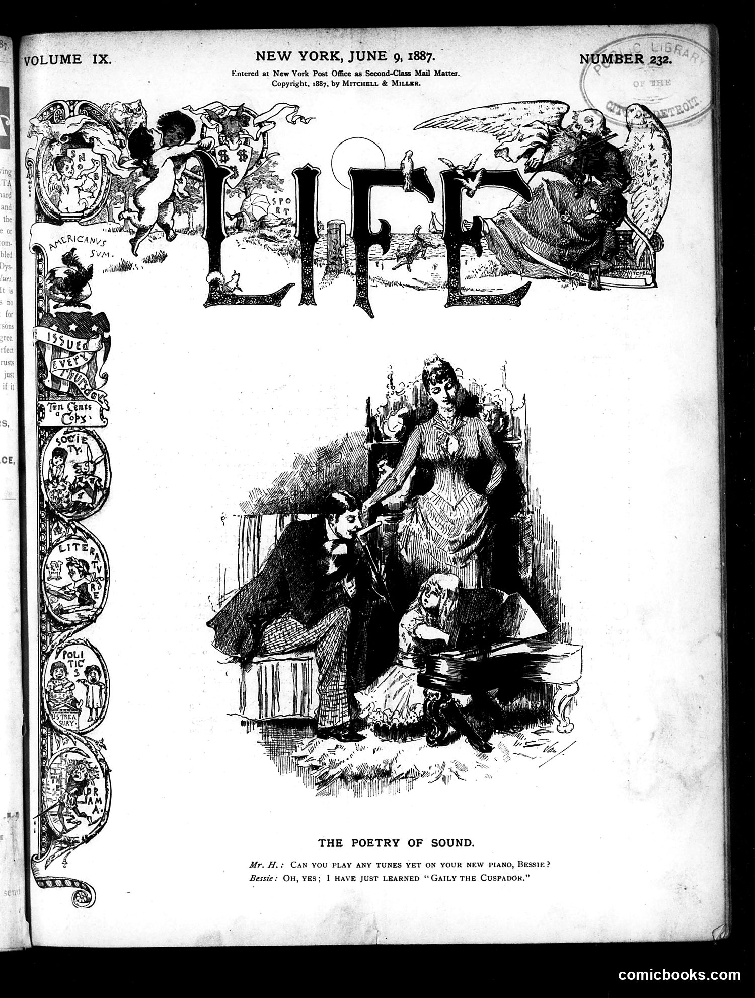 Life — June 9, 1887