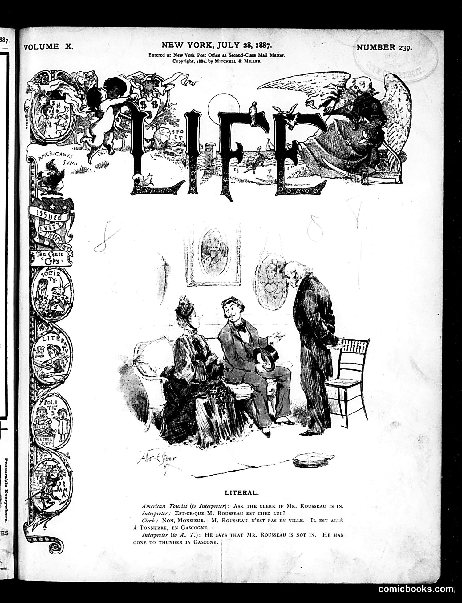 Life — July 28, 1887