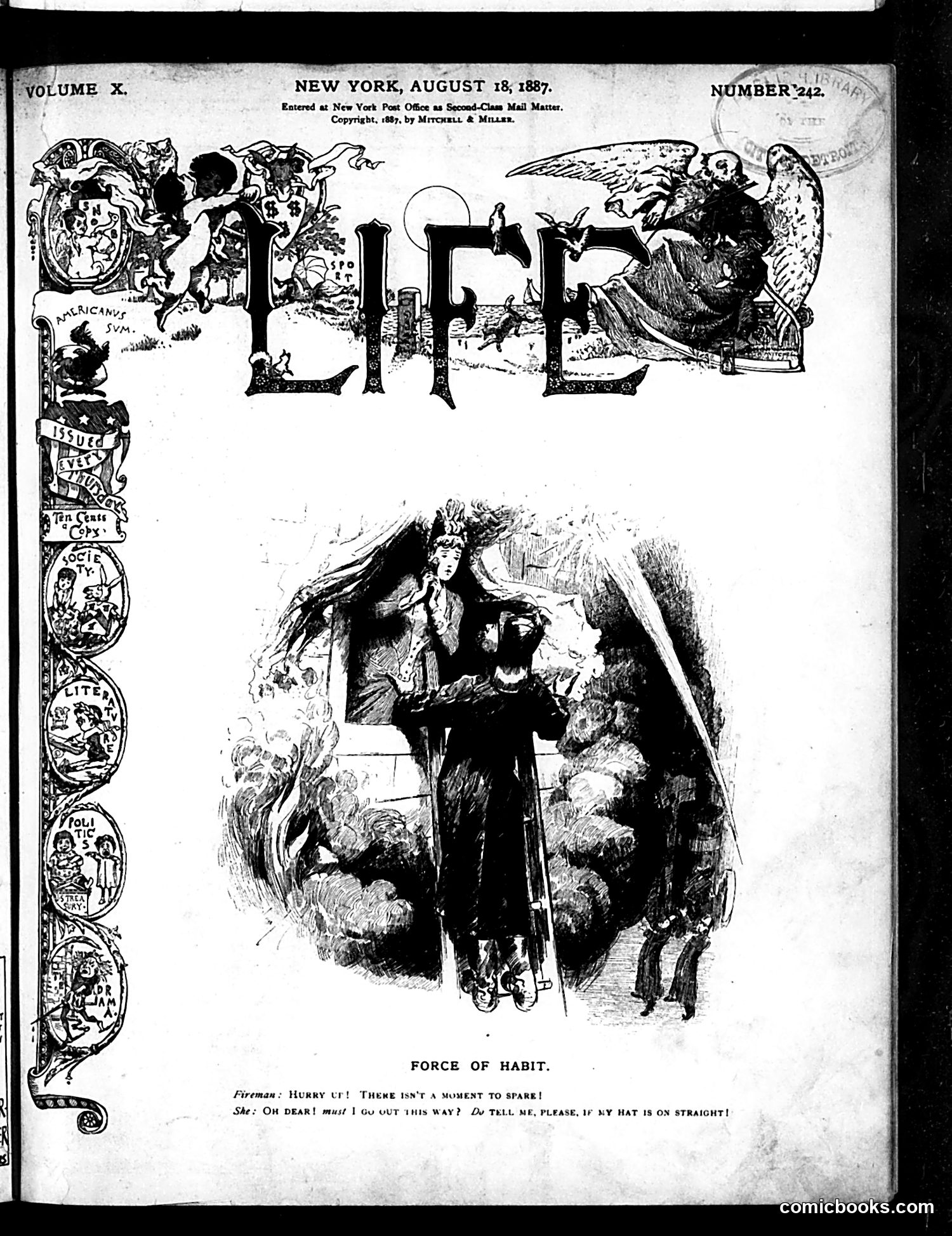 Life — August 18, 1887